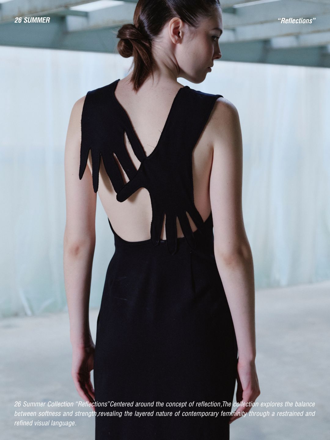 Midi Dress Structure Feels Bolder in OTHER STORE's Interlock Back Design
