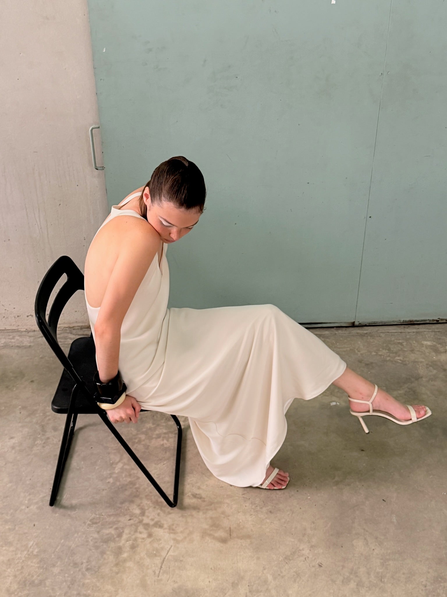 Evening Dresses Feel Lighter in OTHER STORE's Noemi Ivory Maxi