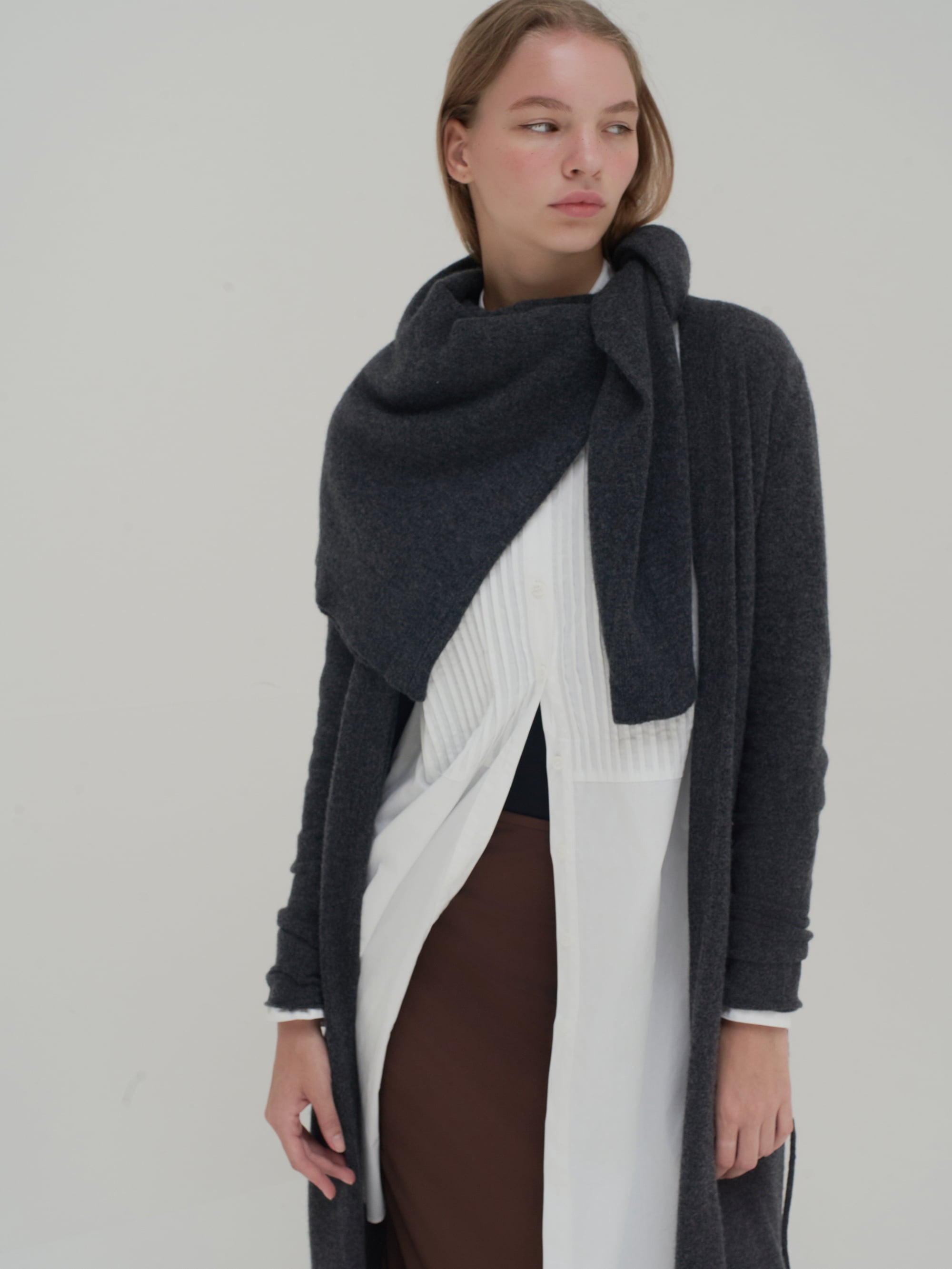 Lyra Cashmere Robe Sweater