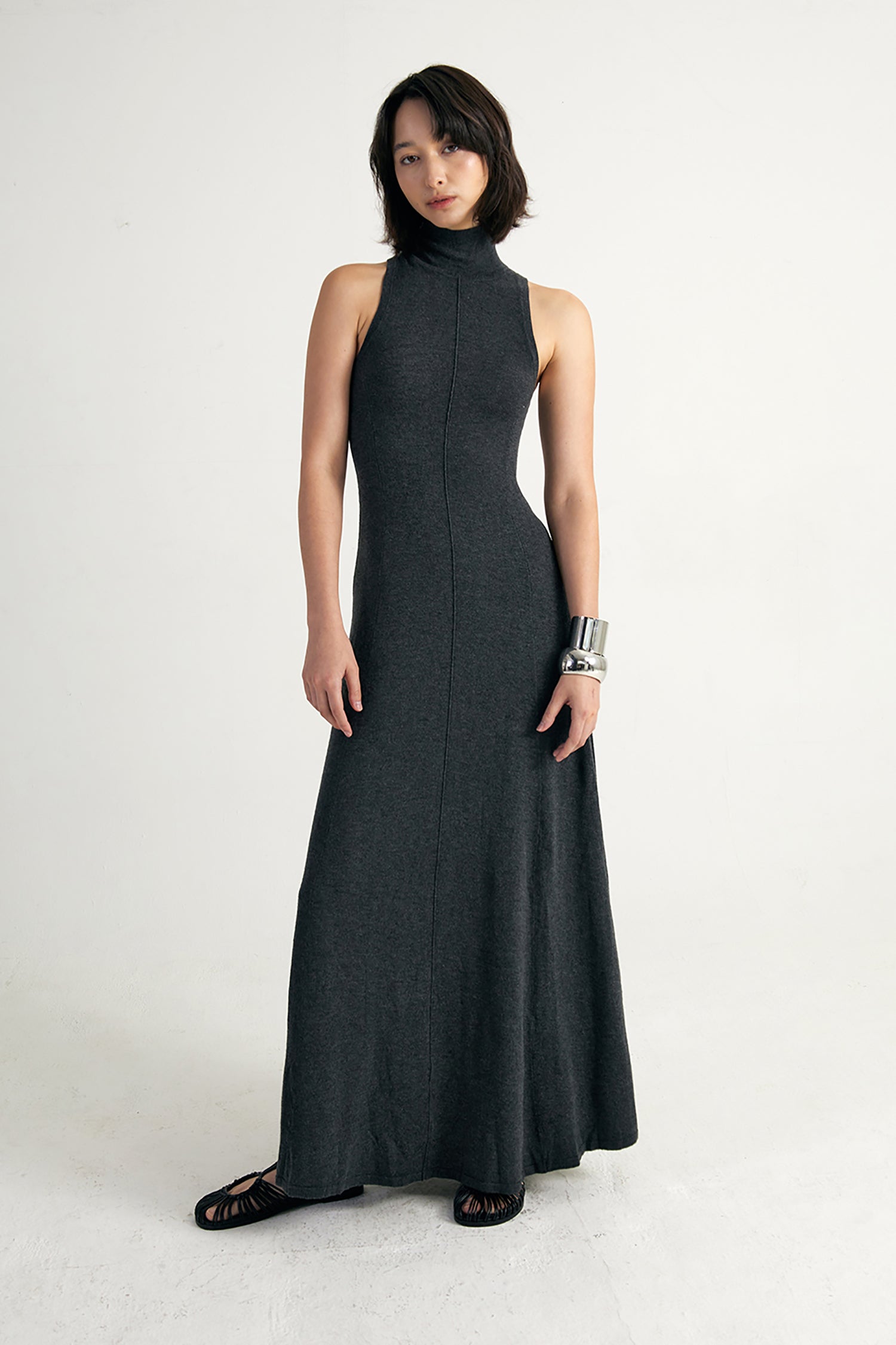 Celia Maxi Dress Gray