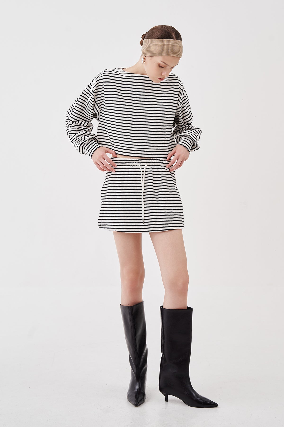 Romy Striped Skirt