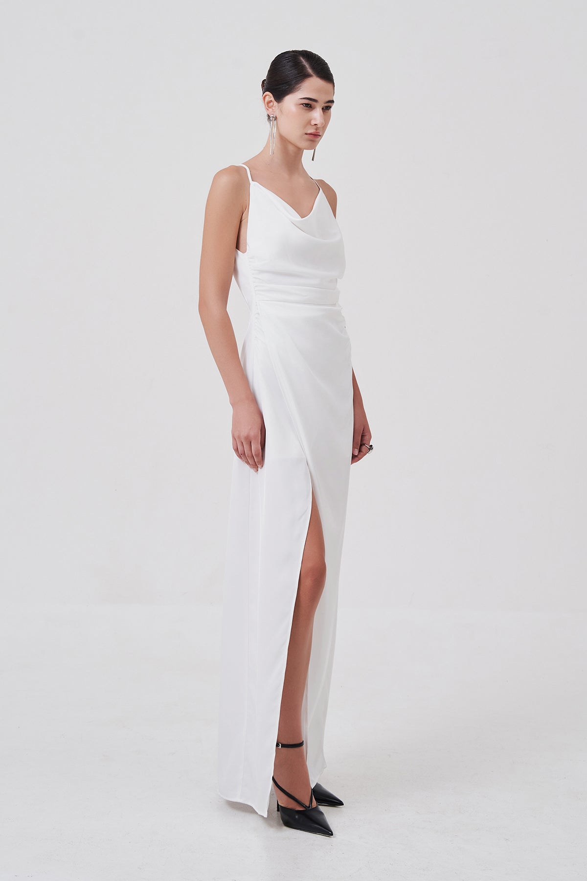 Aurie Draped Maxi Dress