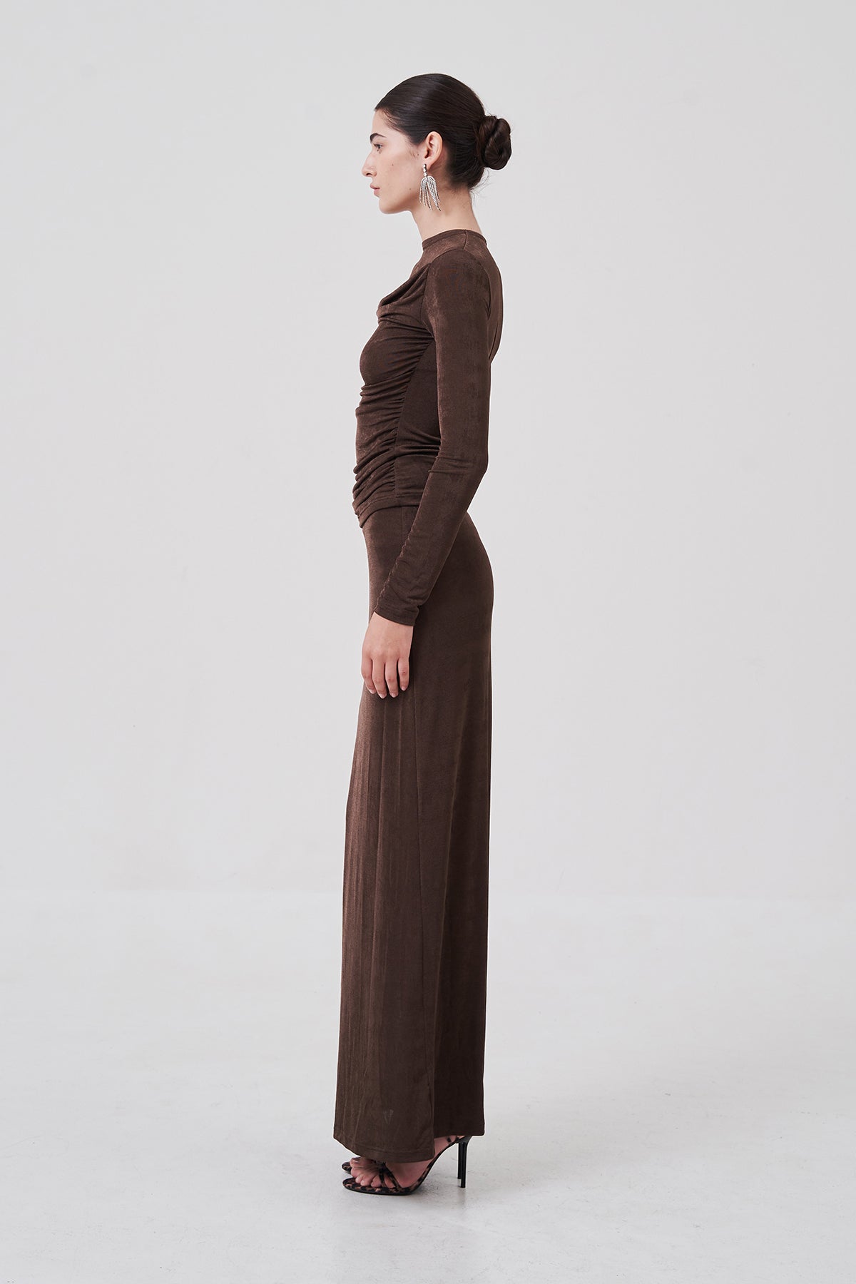 Margot A-Line Maxi Skirt Dusty Cocoa