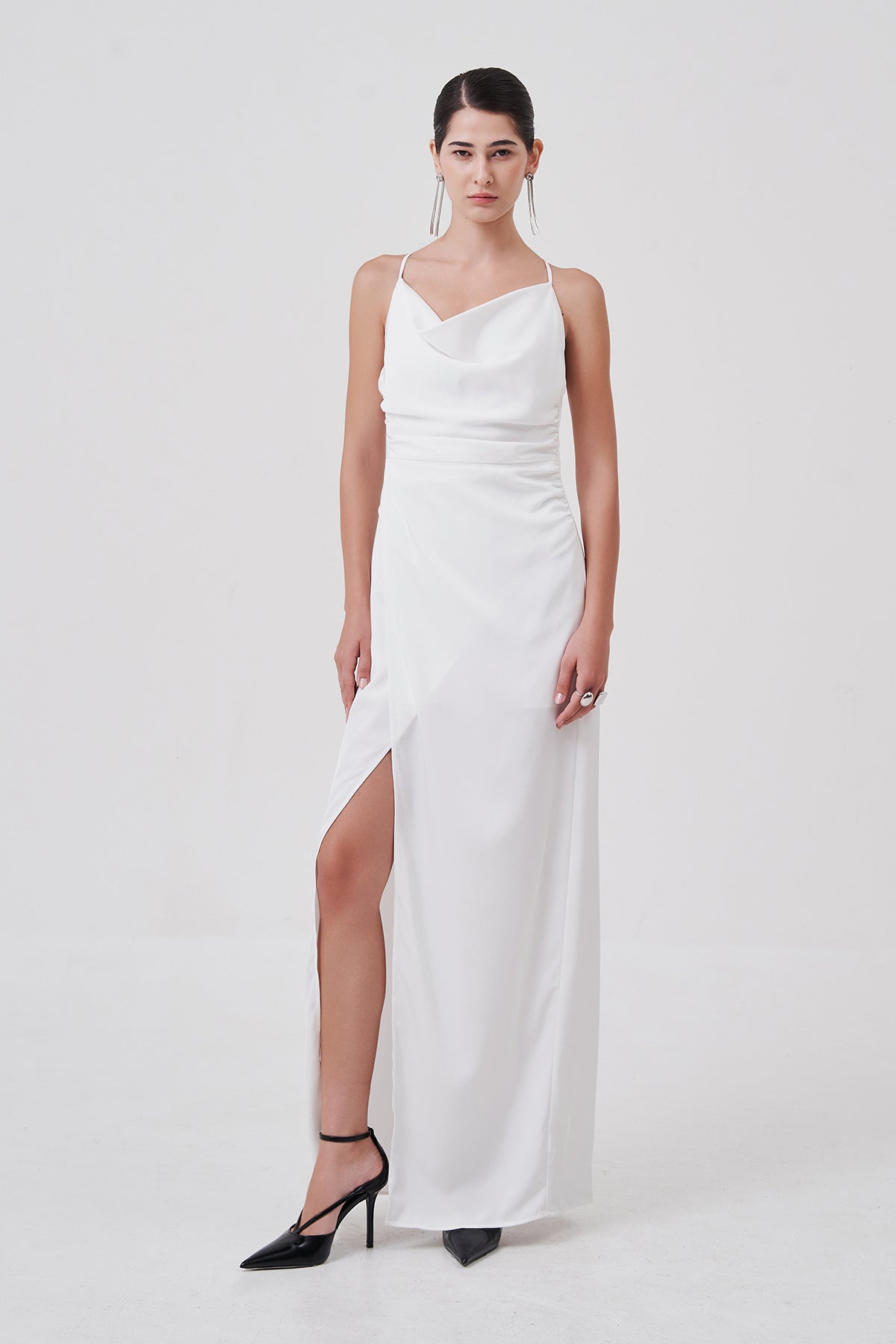 Aurie Draped Maxi Dress