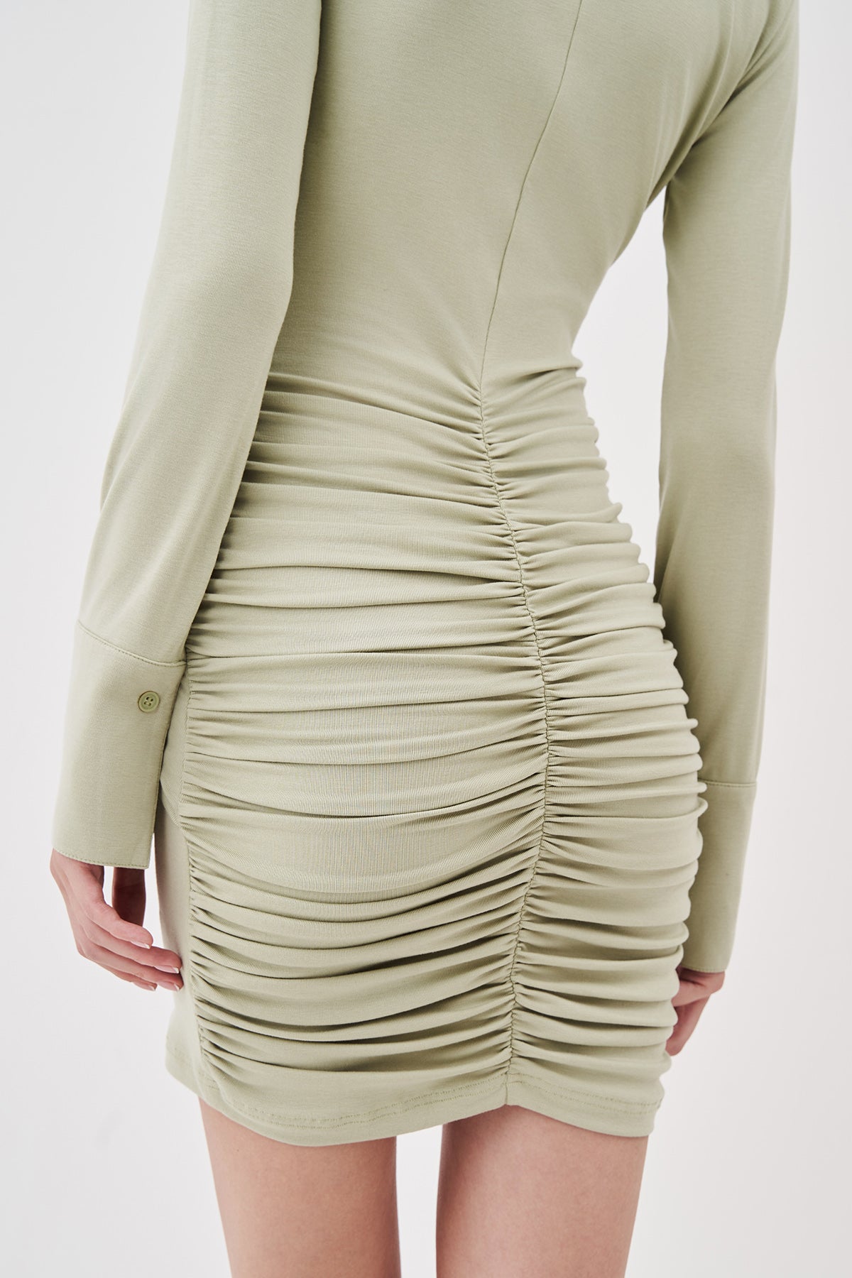 Aveline Polo Drape Mini Dress