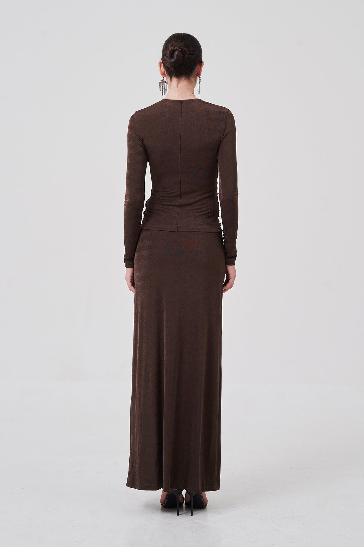 Margot A-Line Maxi Skirt Dusty Cocoa