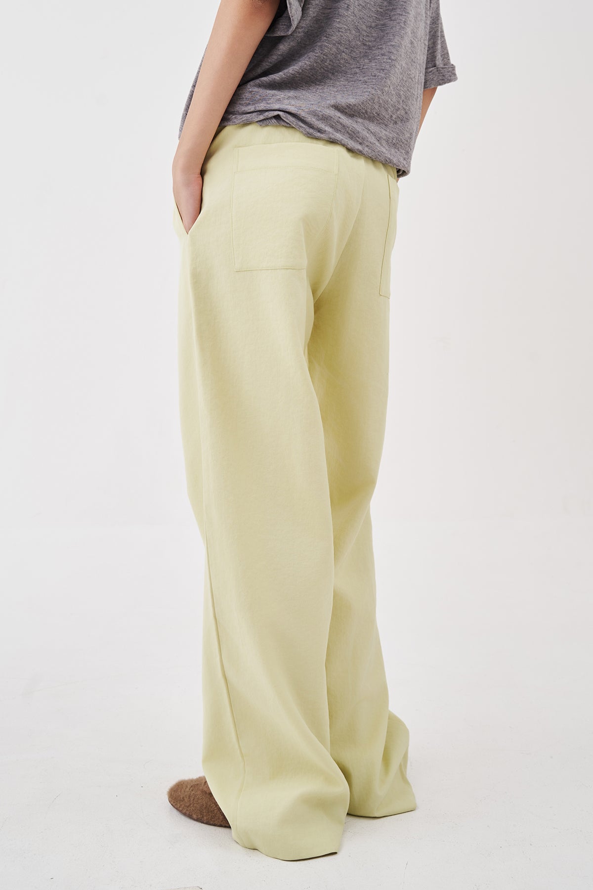Lennon Drawstring Pants Sage Green