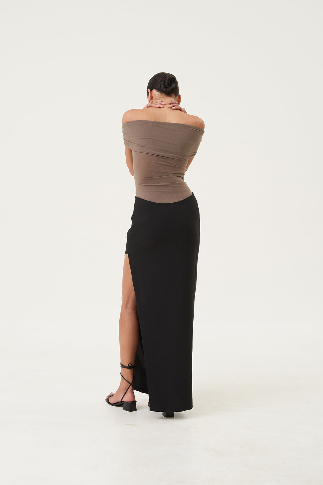 Kaia Cutaway Maxi Skirt