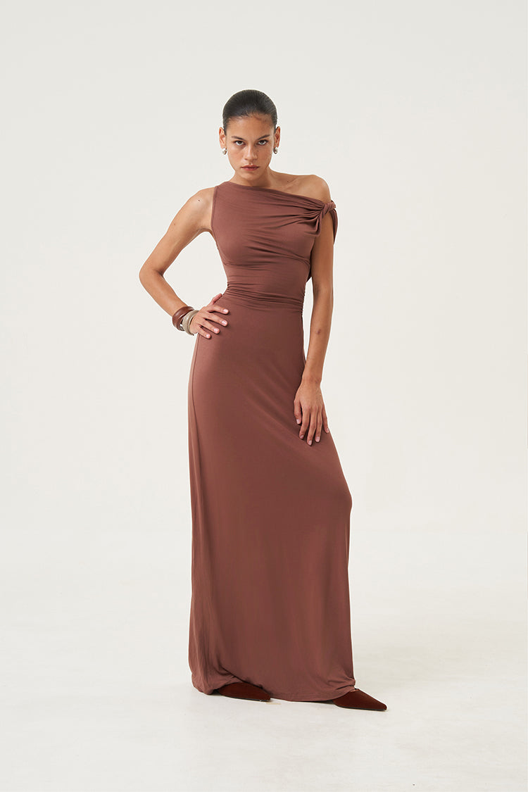 Arlette Convertible Draped Maxi Dress