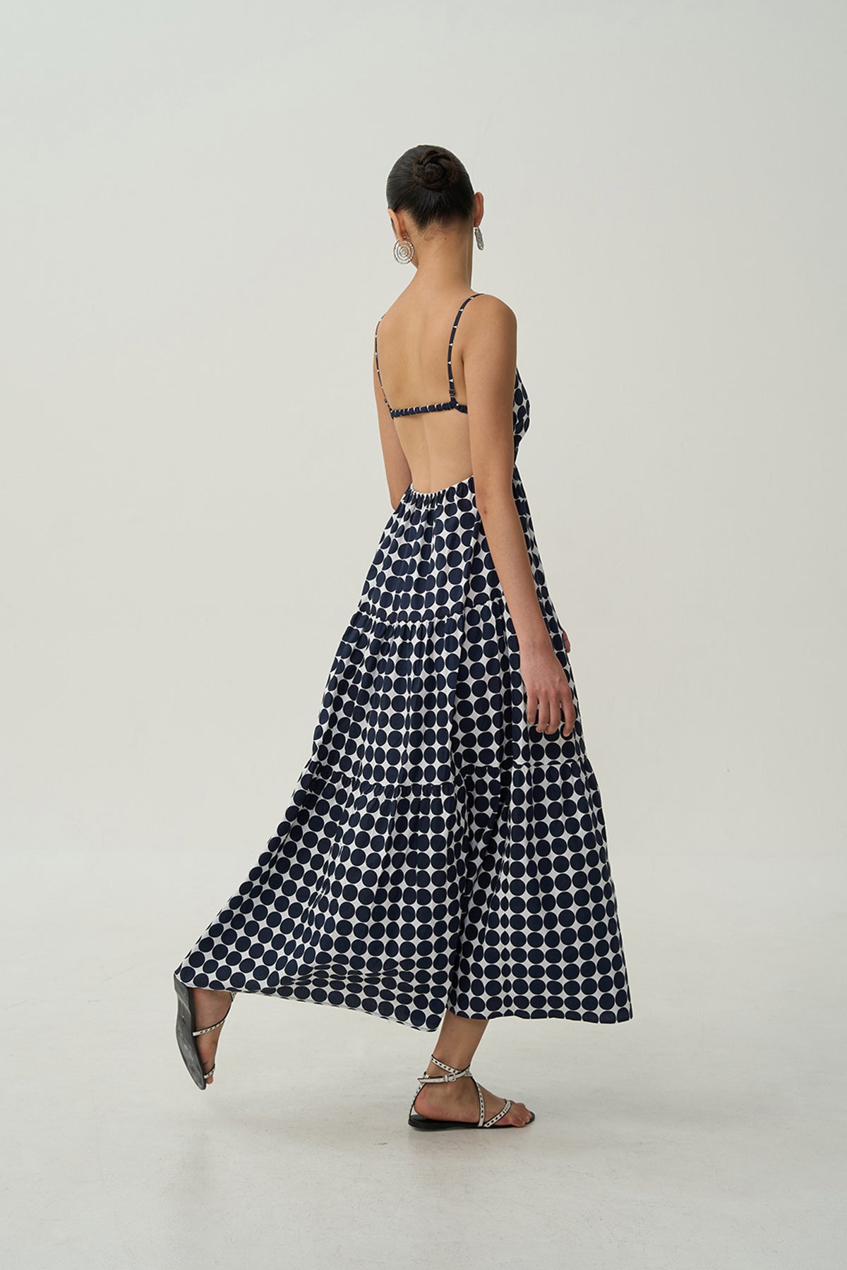 Carmen Polka Maxi Dress