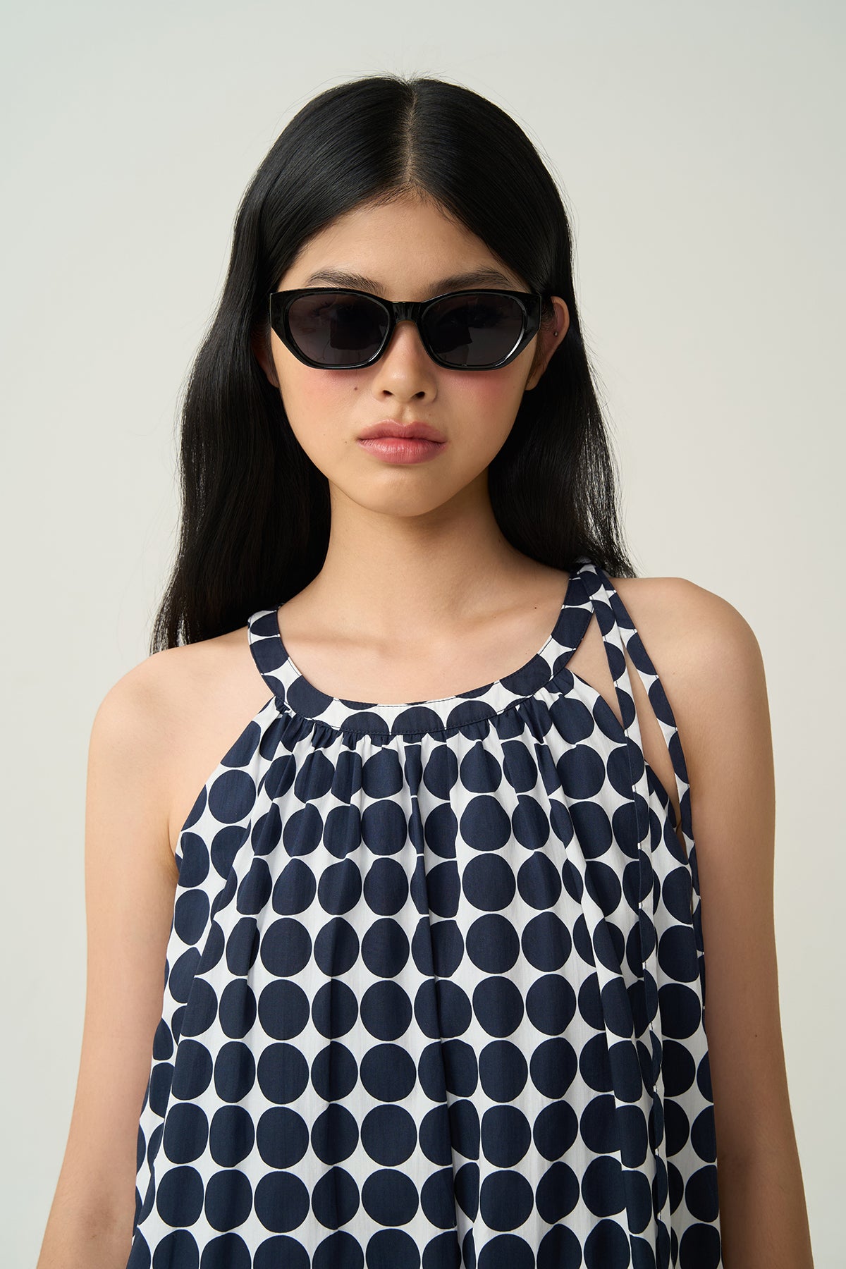 Carmen Polka Midi Dress