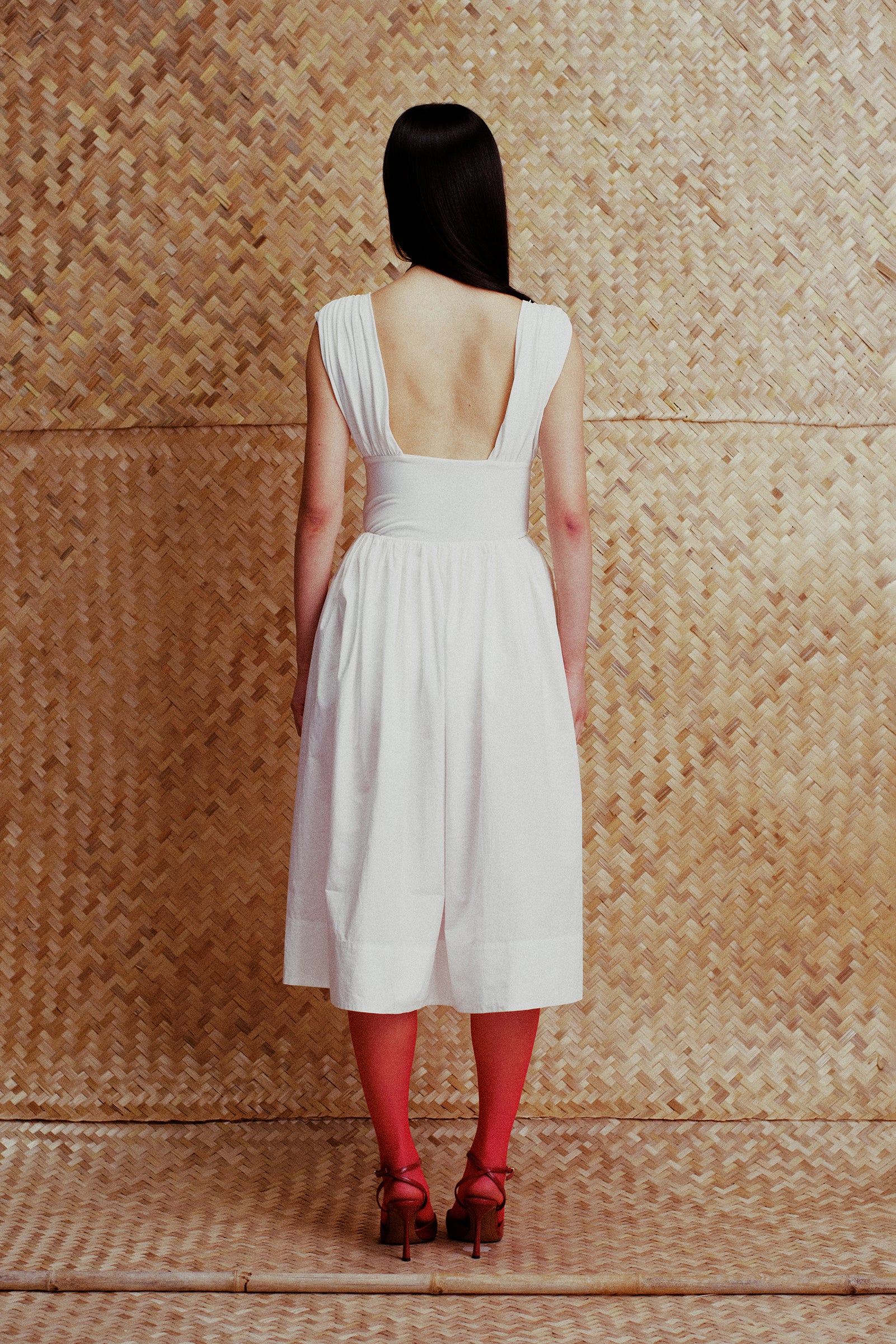 Freya A-Line Midi Skirt