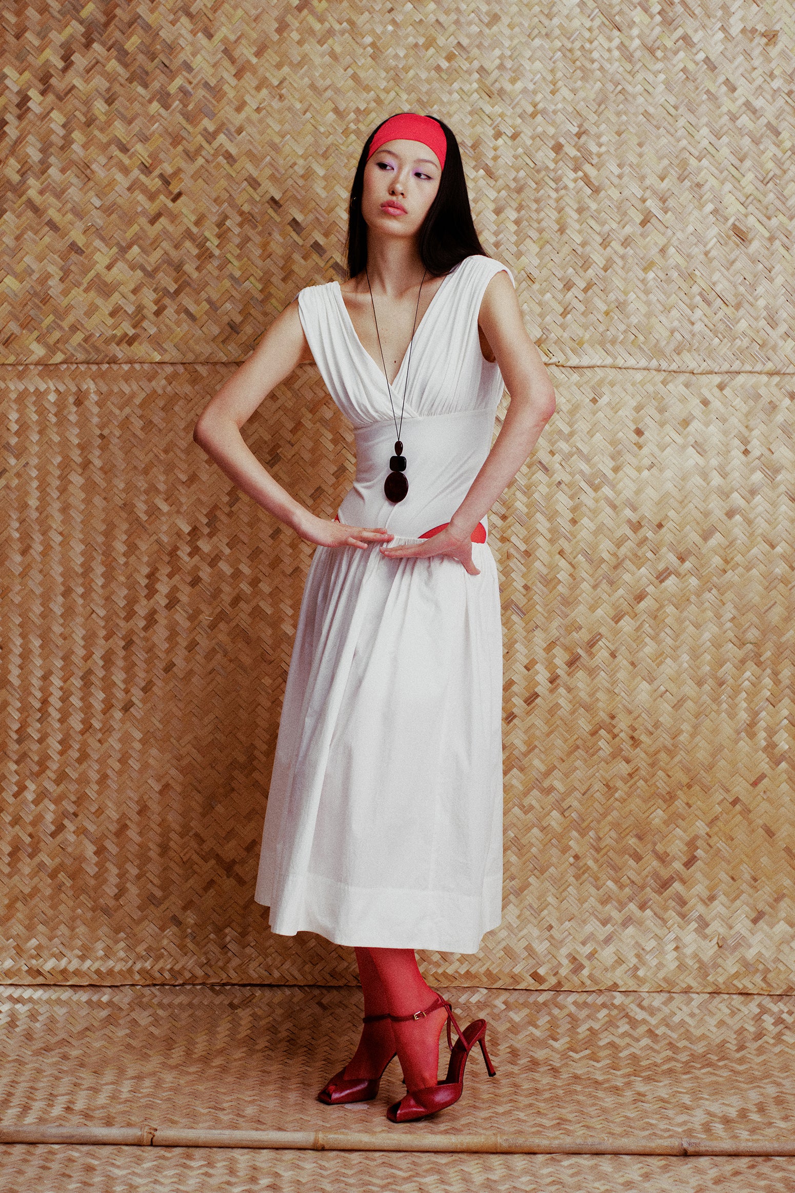 Freya A-Line Midi Skirt