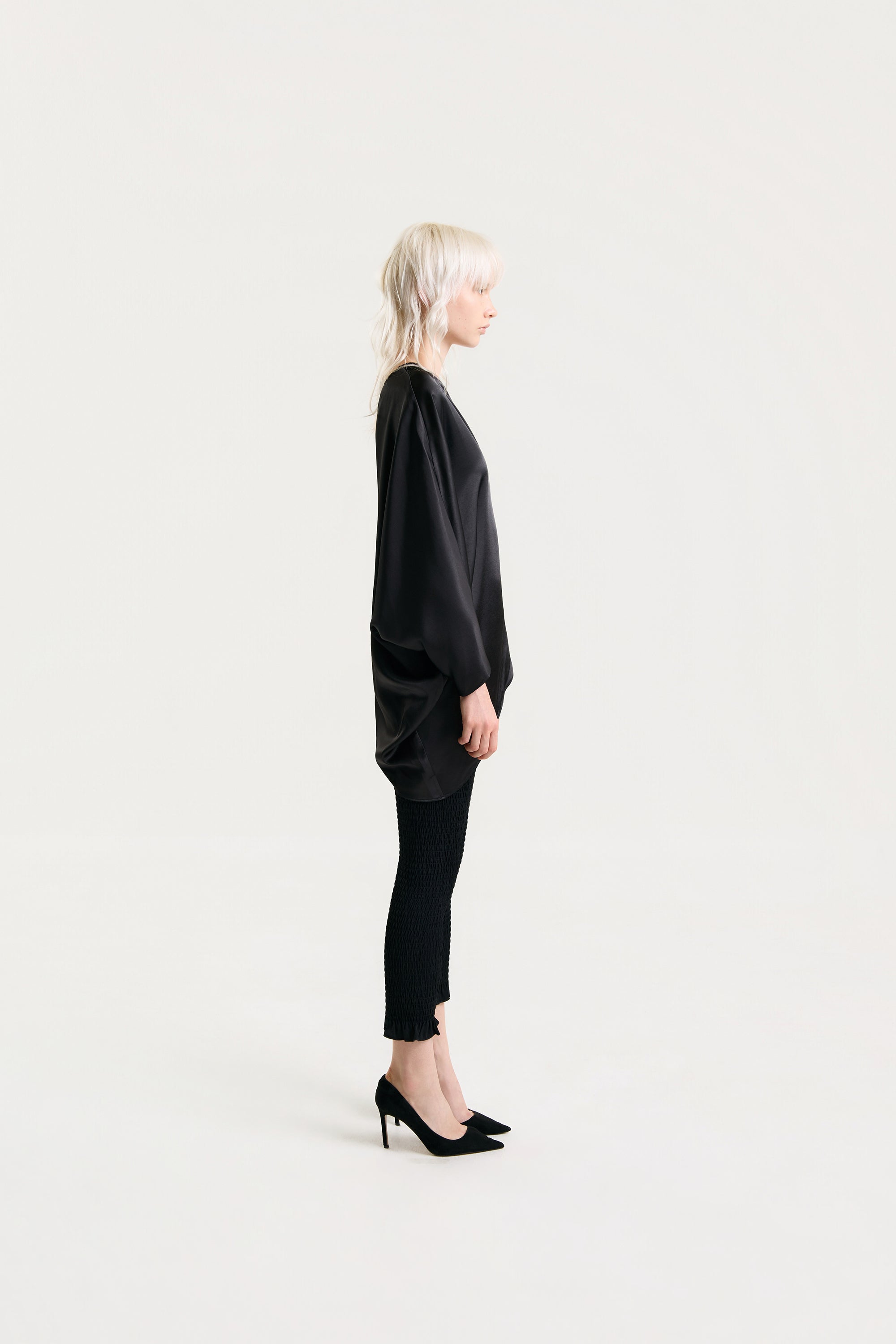 OTHER STORE Nocturne One-Shoulder Blouse