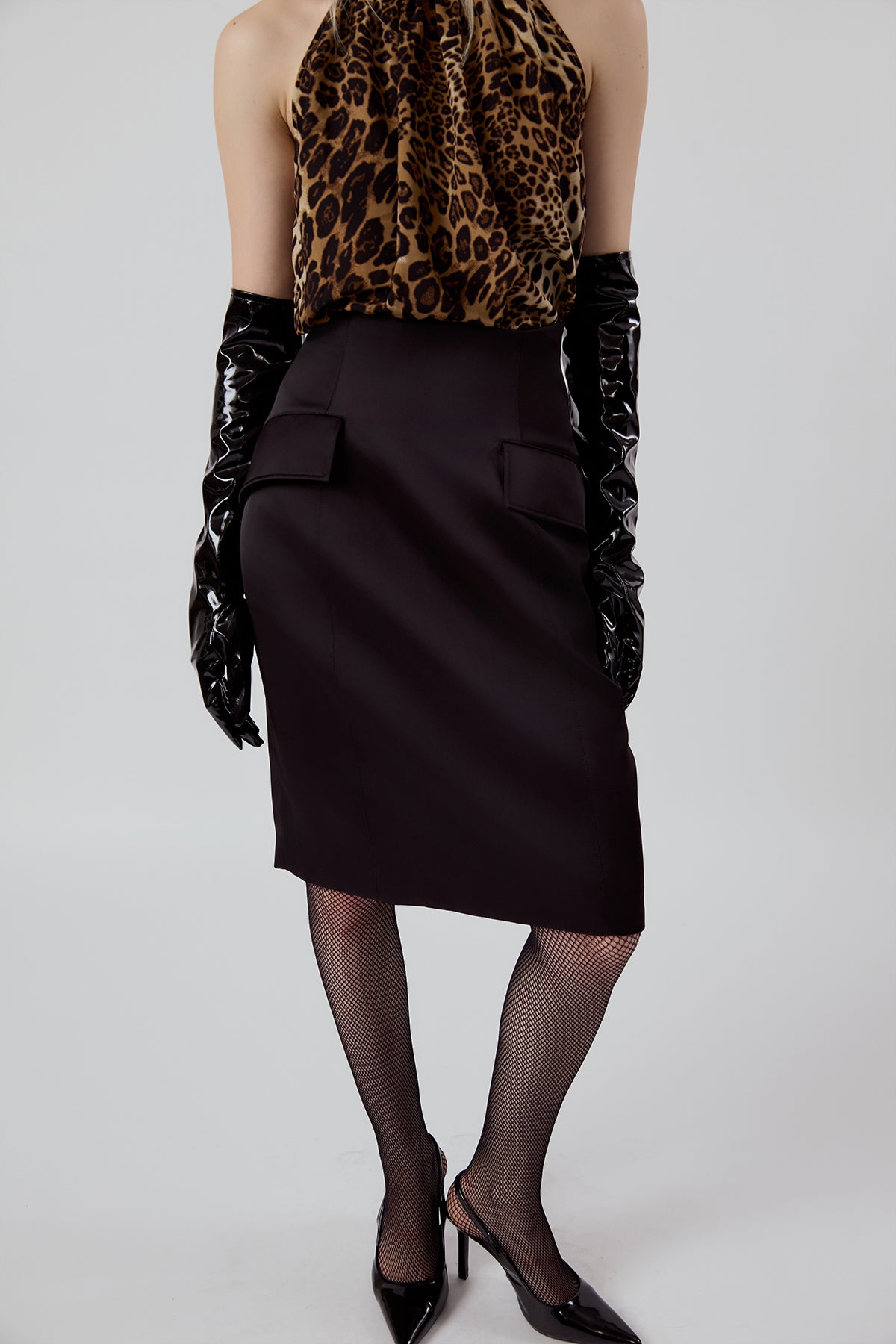 Other Store Noiré Tailored Pencil Skirt
