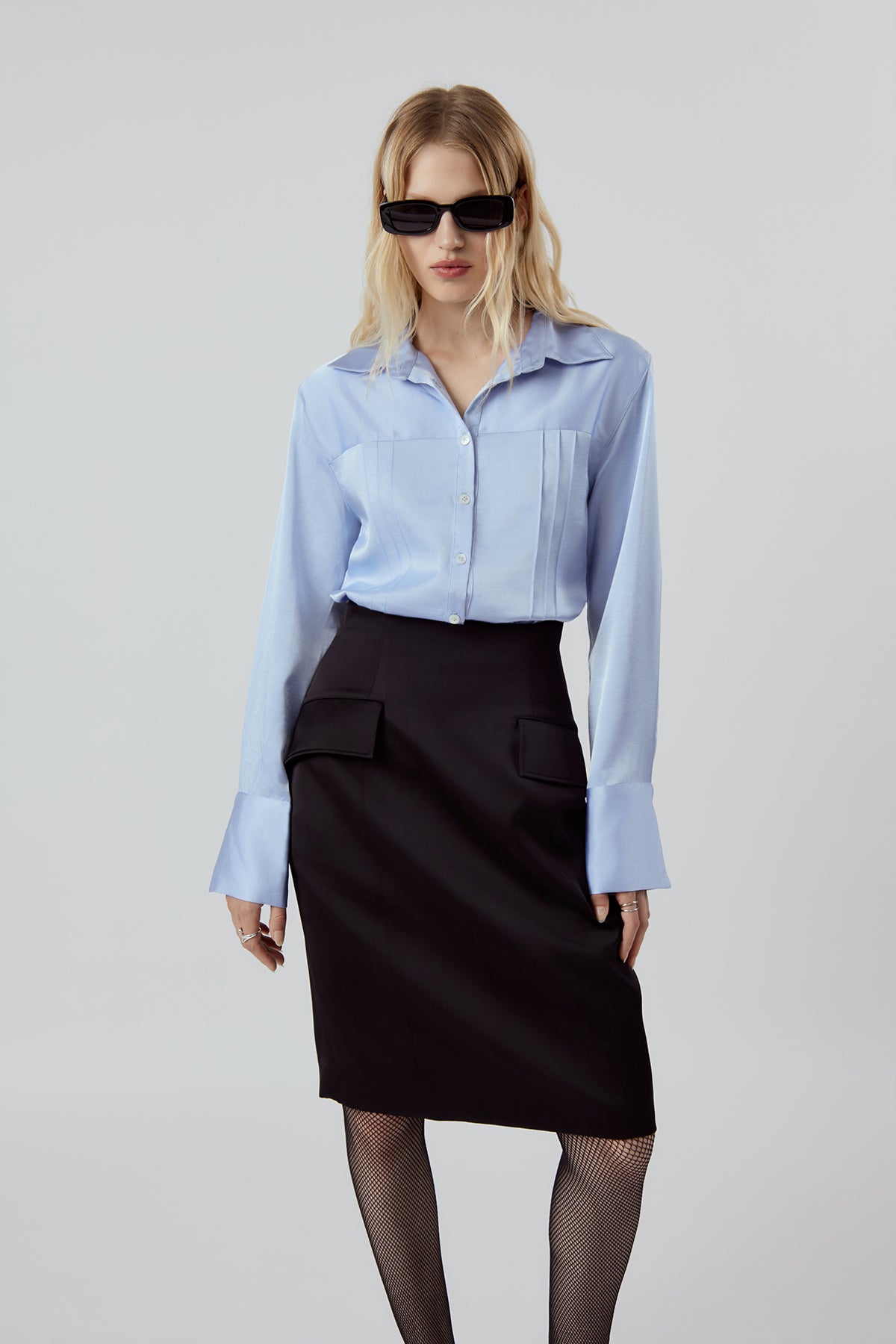 Other Store Noiré Tailored Pencil Skirt