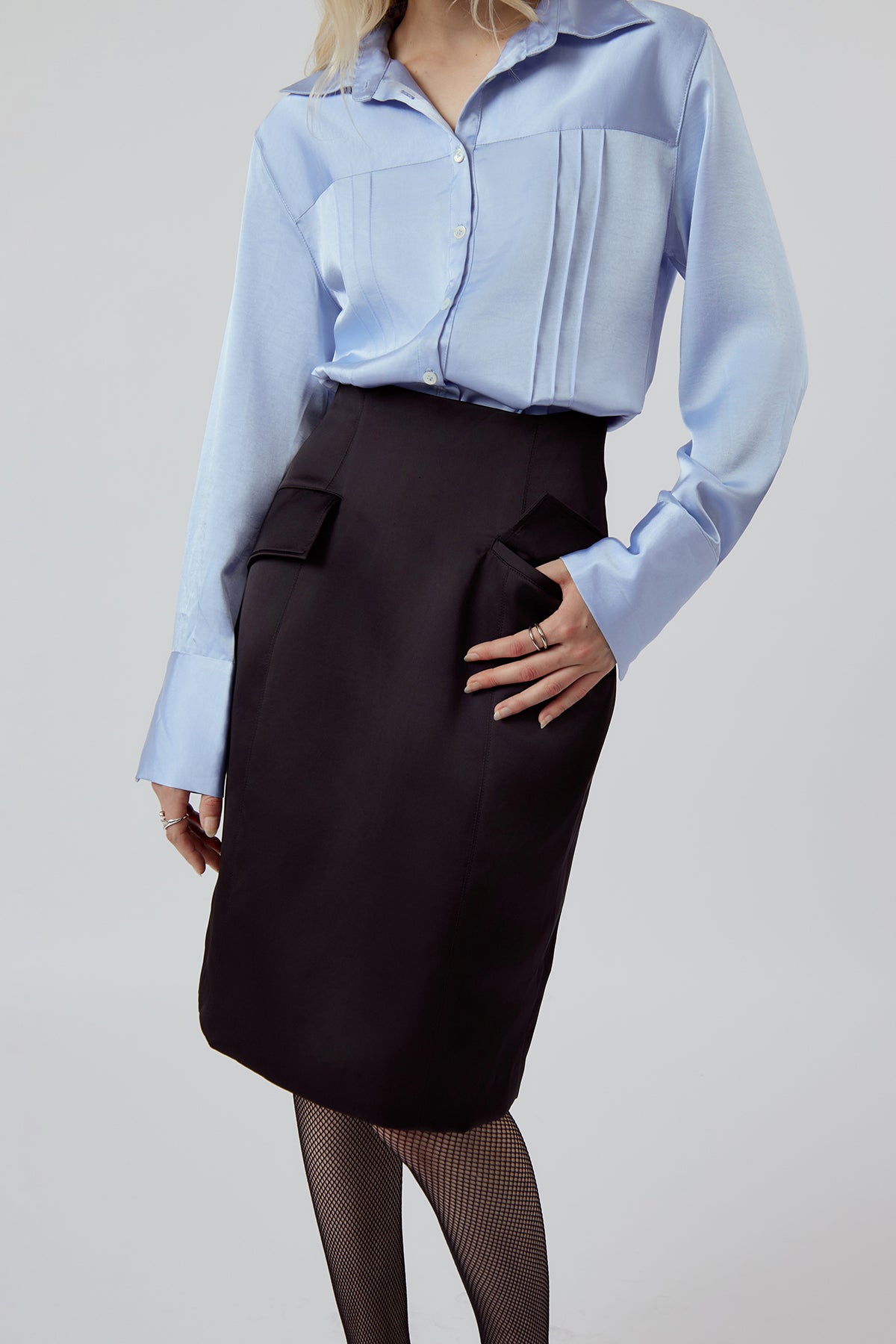 Other Store Noiré Tailored Pencil Skirt
