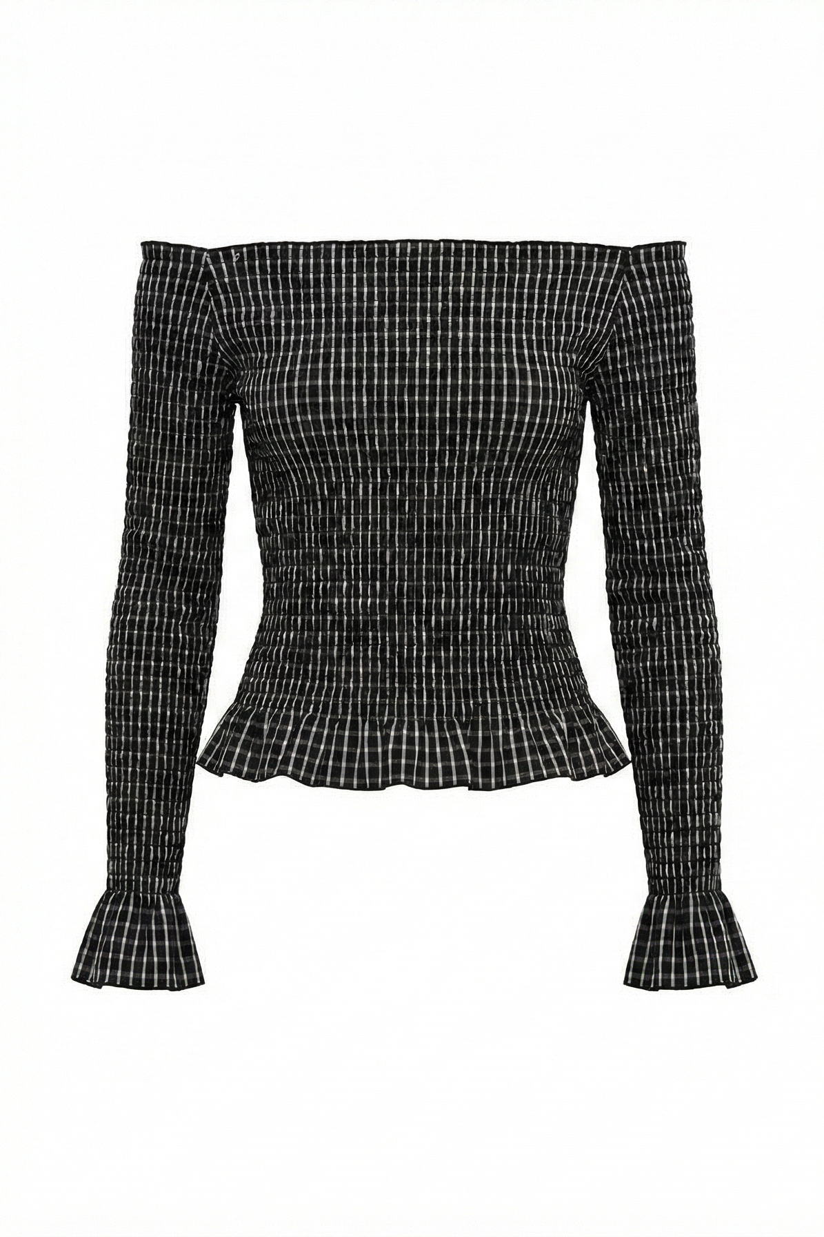 OTHER STORE Concerto Smocked Off-the-Shoulder Top