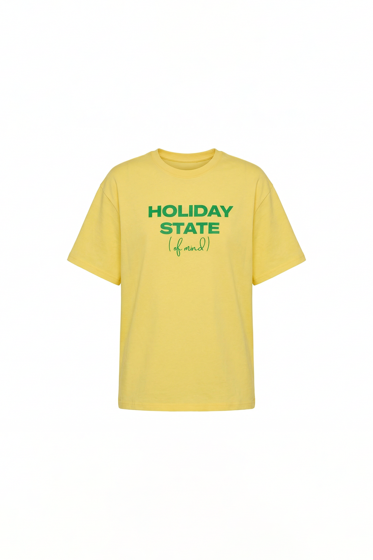 OTHER STORE Core Double-Yarn Cotton Logo T-Shirt In Yellow