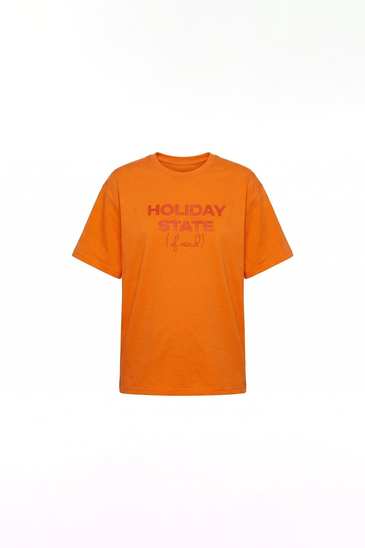 OTHER STORE Core Double-Yarn Cotton Logo T-Shirt In Orange