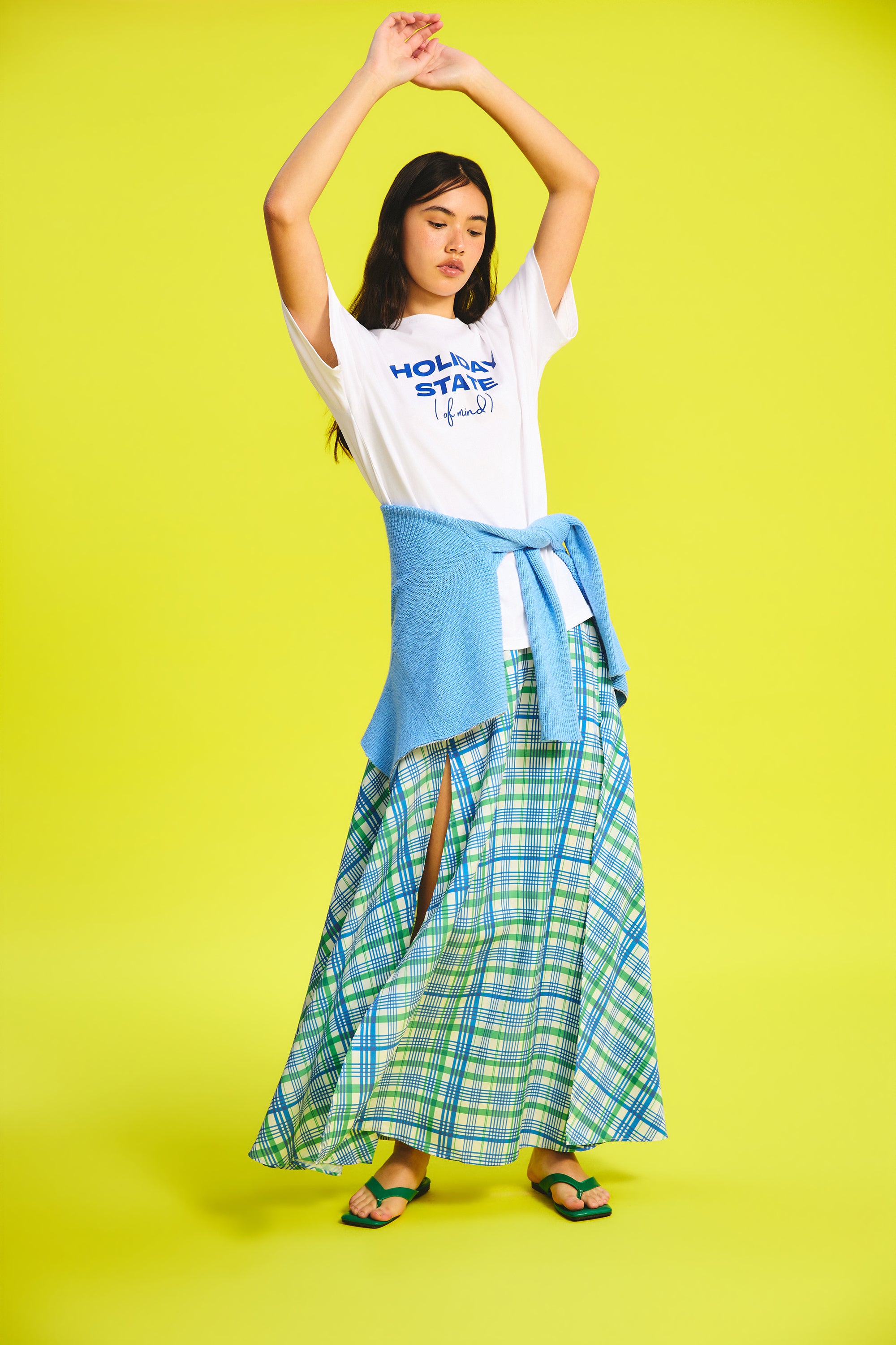 OTHER STORE Eden Lyocell-Blend Double-Slit Umbrella Skirt