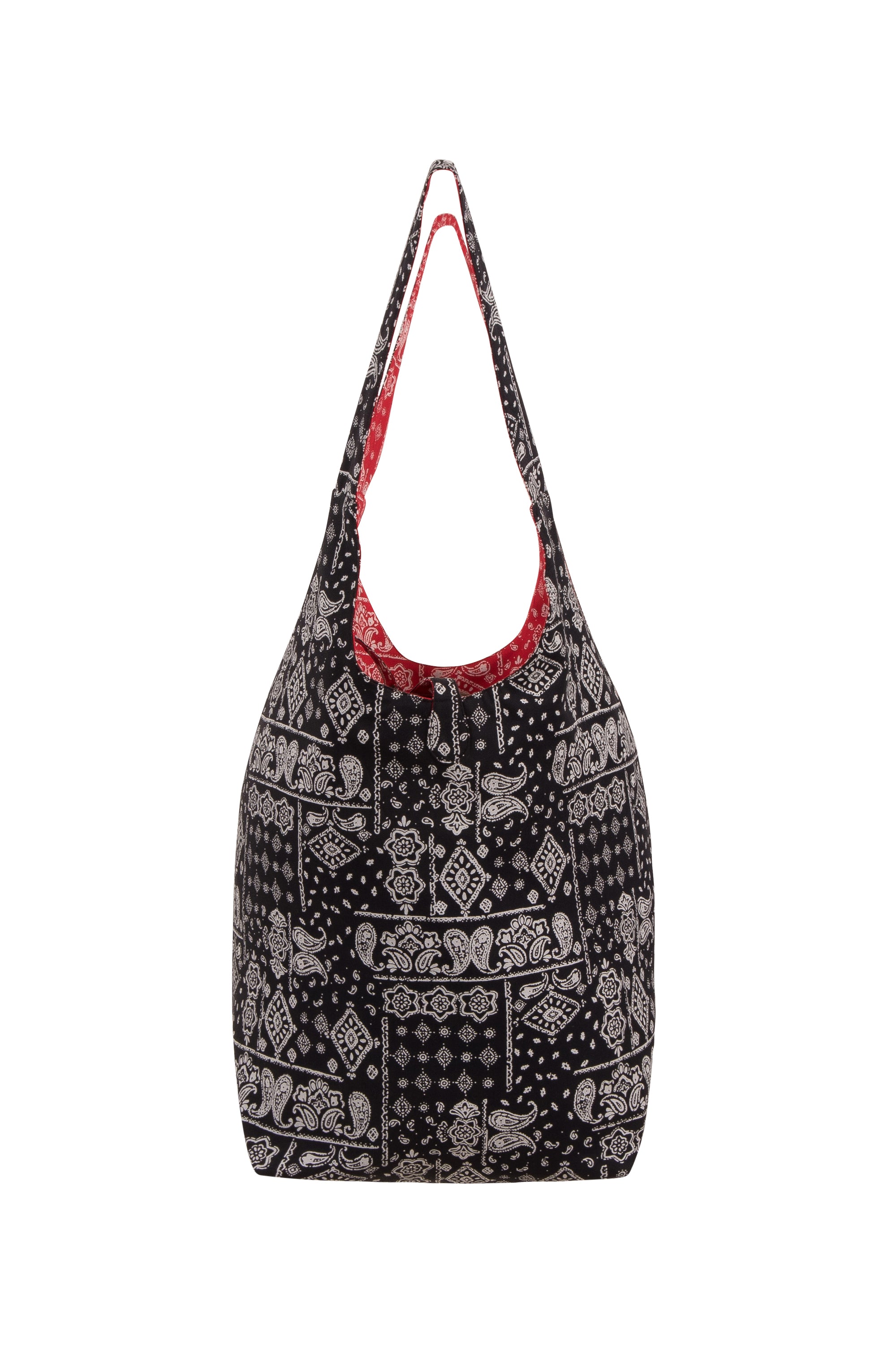 OTHER STORE Duet Cashew Print Reversible Foldable Mini Tote