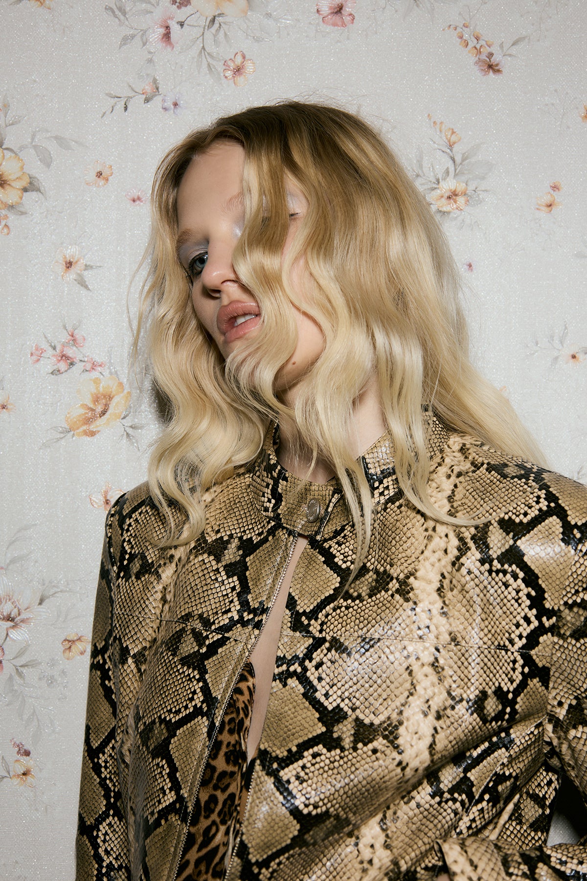Other Store Sabine Python-Print Jacket