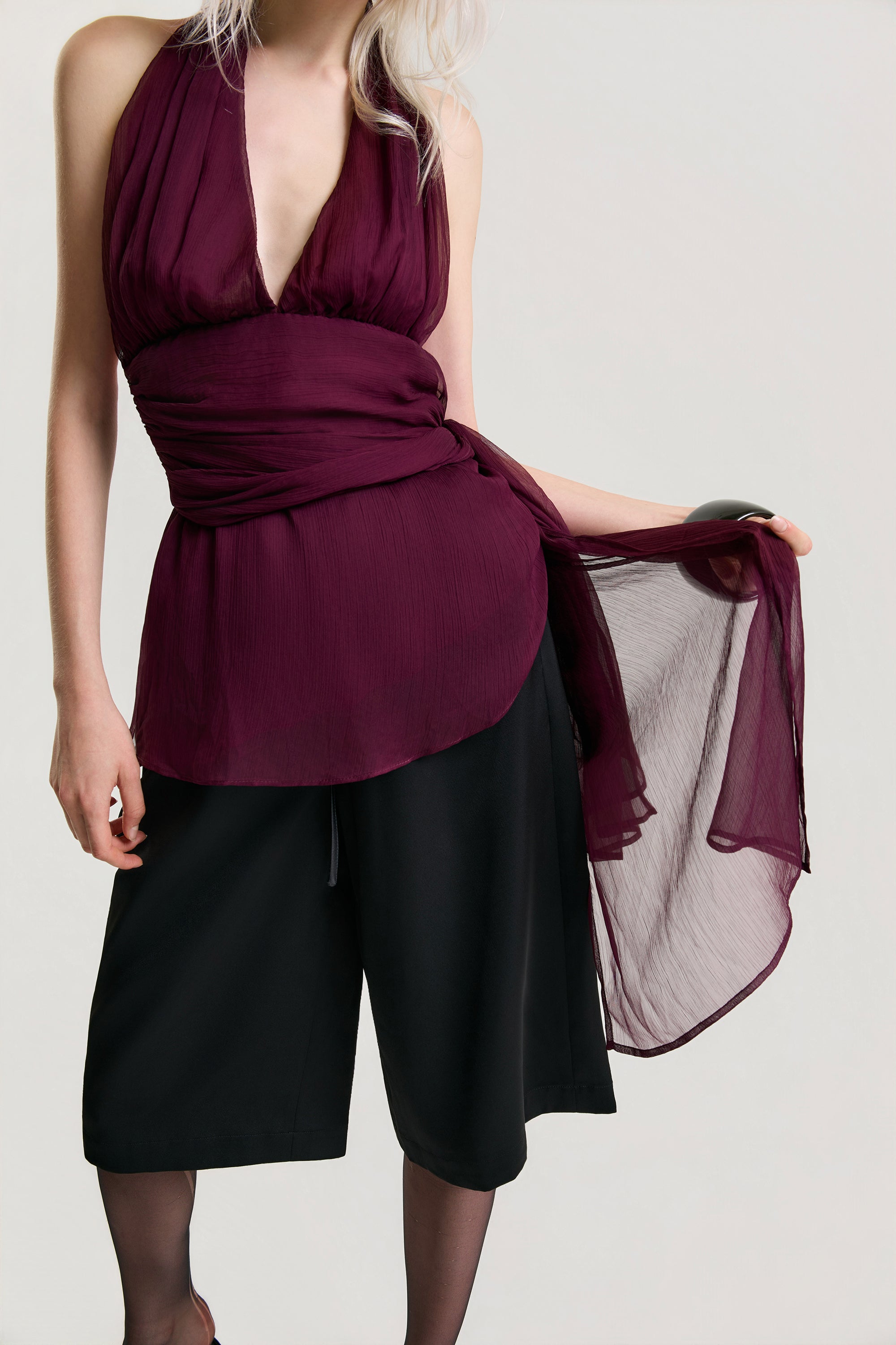 OTHER STORE Seraphine Layered Halter Top