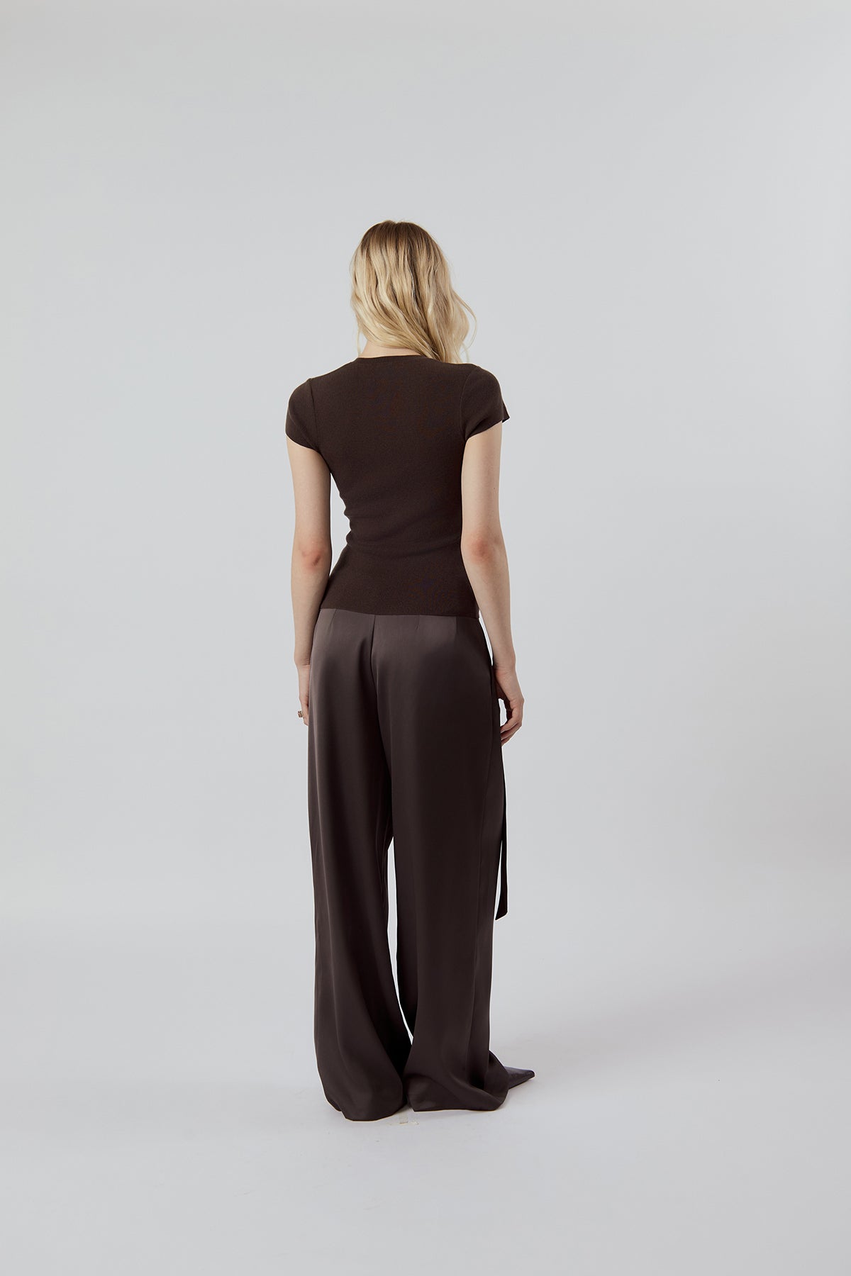 Other Store Sloane Wool Knit Cardigan in Cocoa