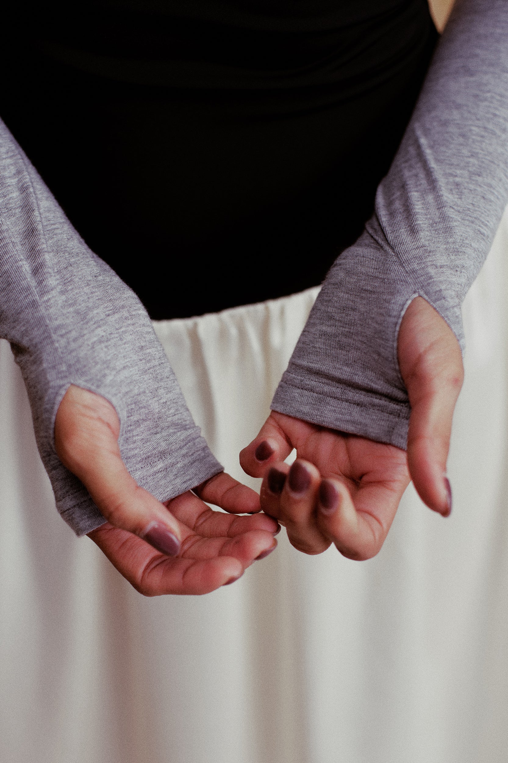 Tessa Cropped Fitted Shrug Top Grey