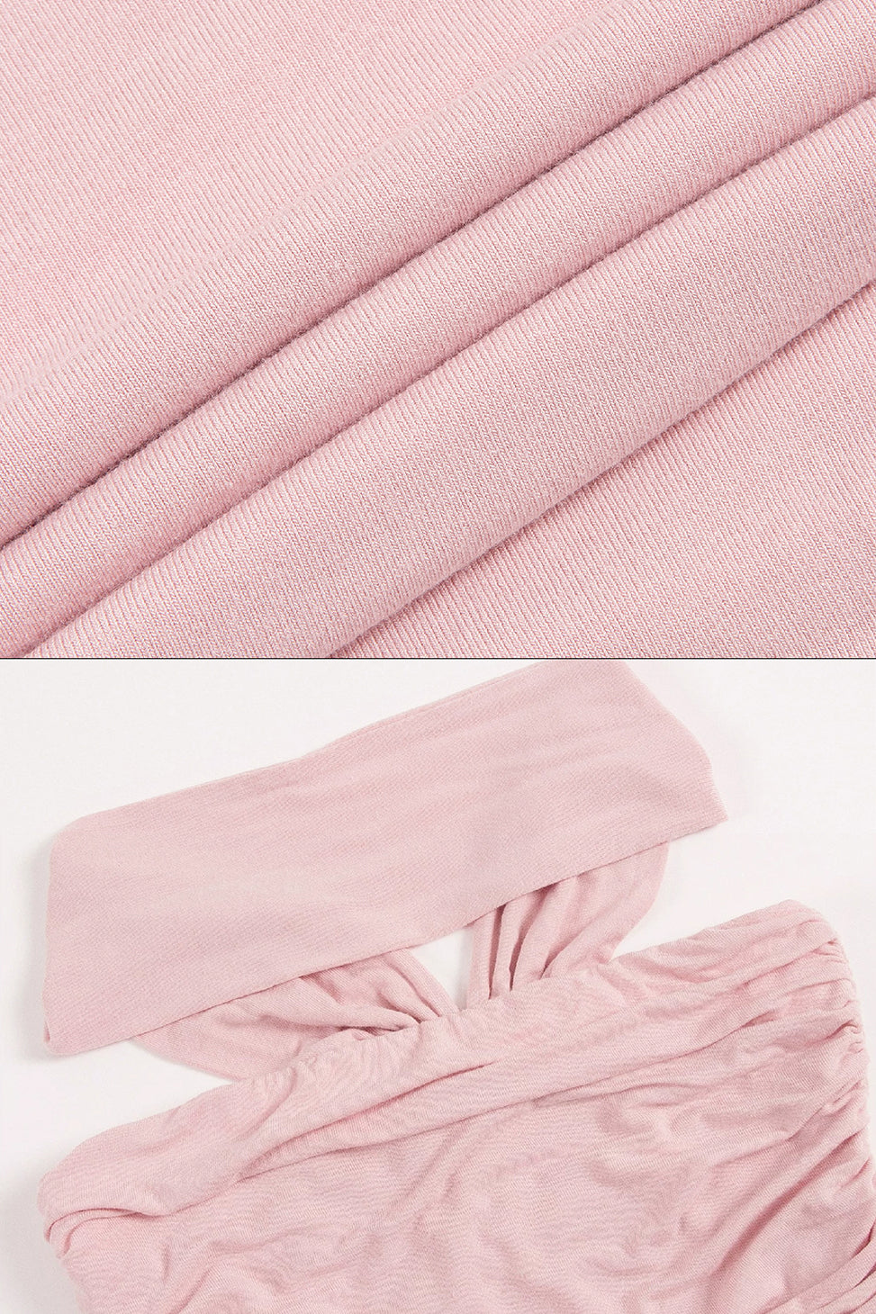OTHER STORE Lira Reversible Ruched Knit Maxi Dress