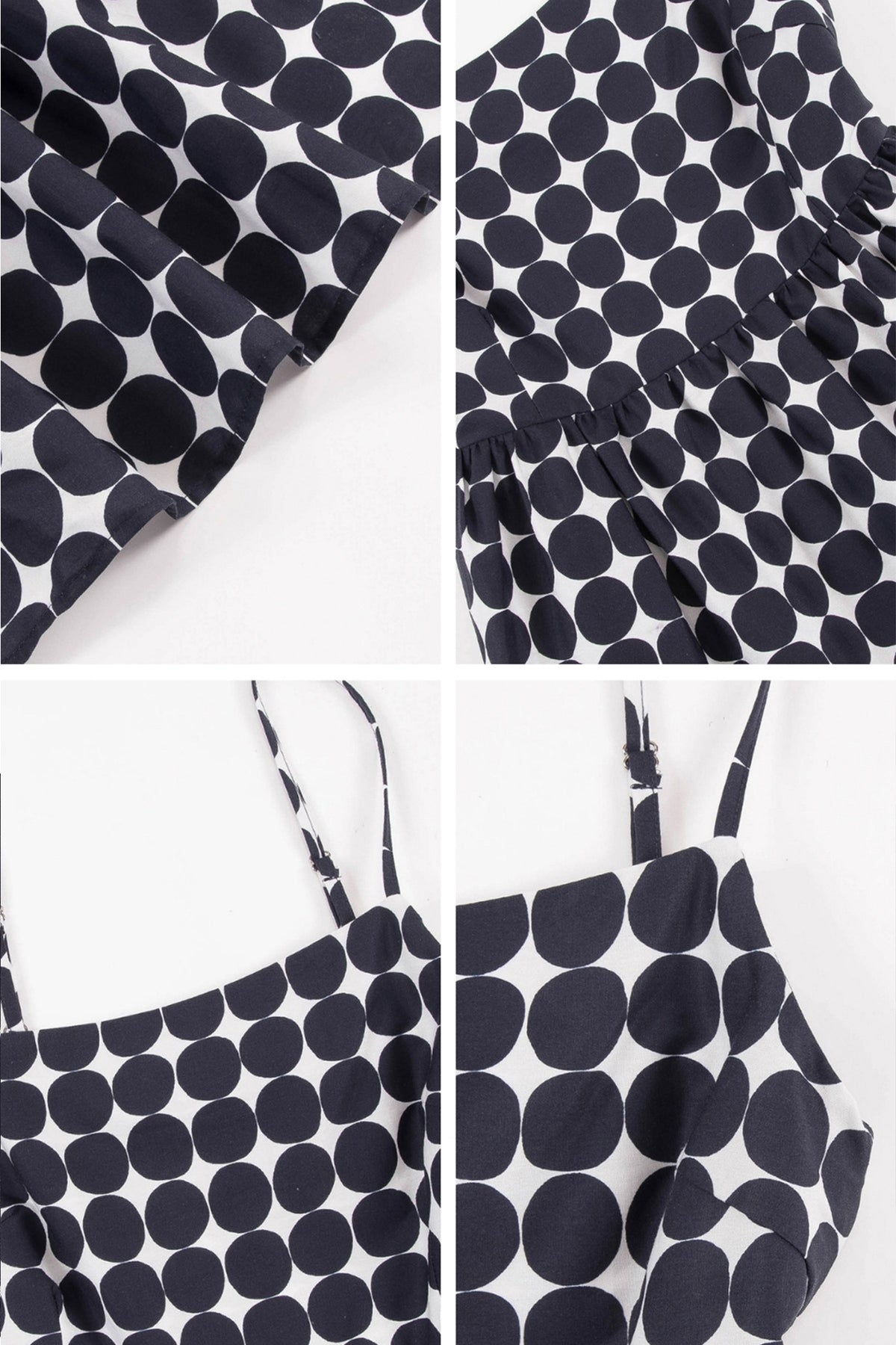 OTHER STORE Carmen Polka Maxi Dress