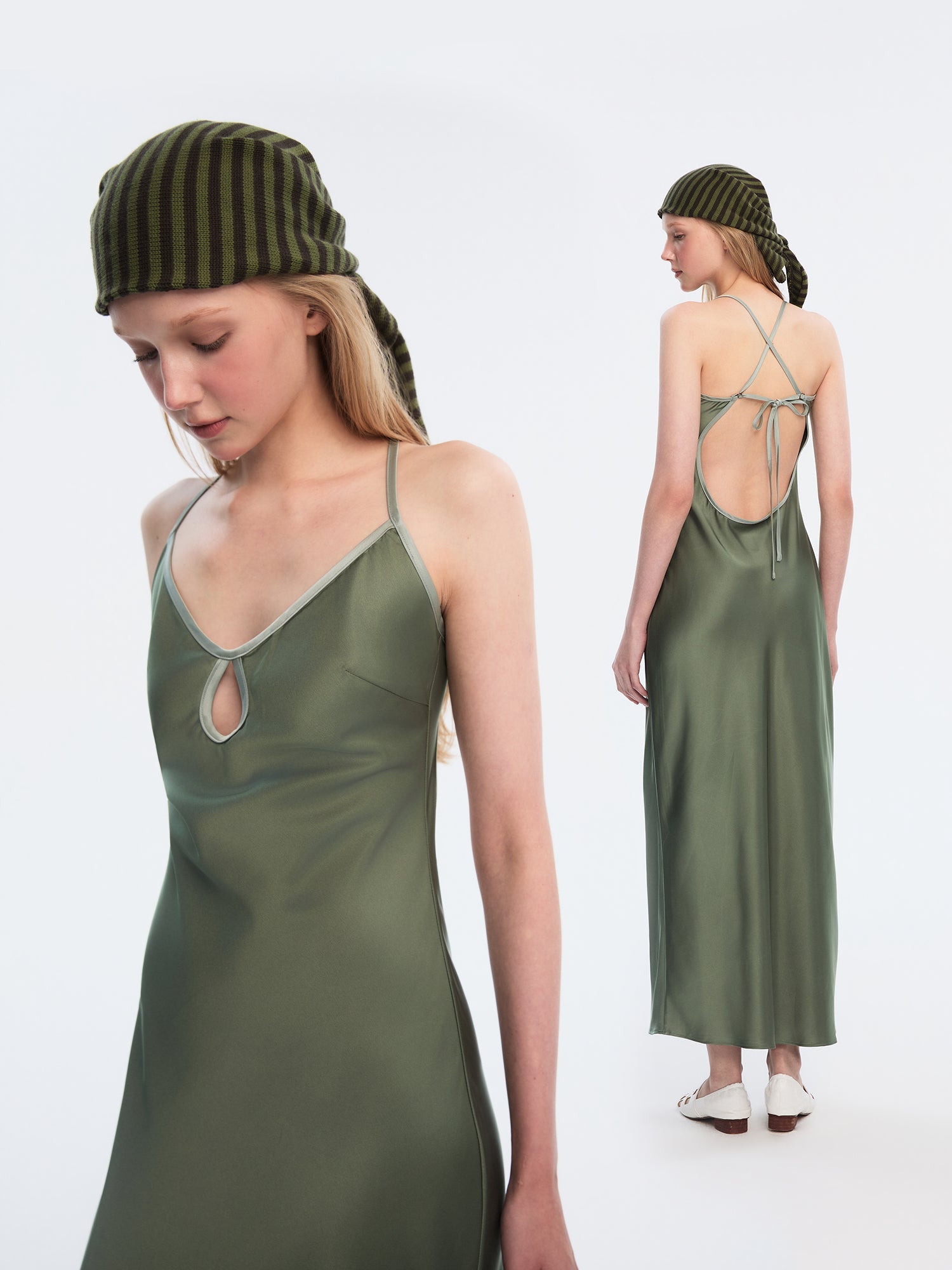 Quiet Shine, No Wrinkles—Finally, Summer Dresses That Hold Up All Night