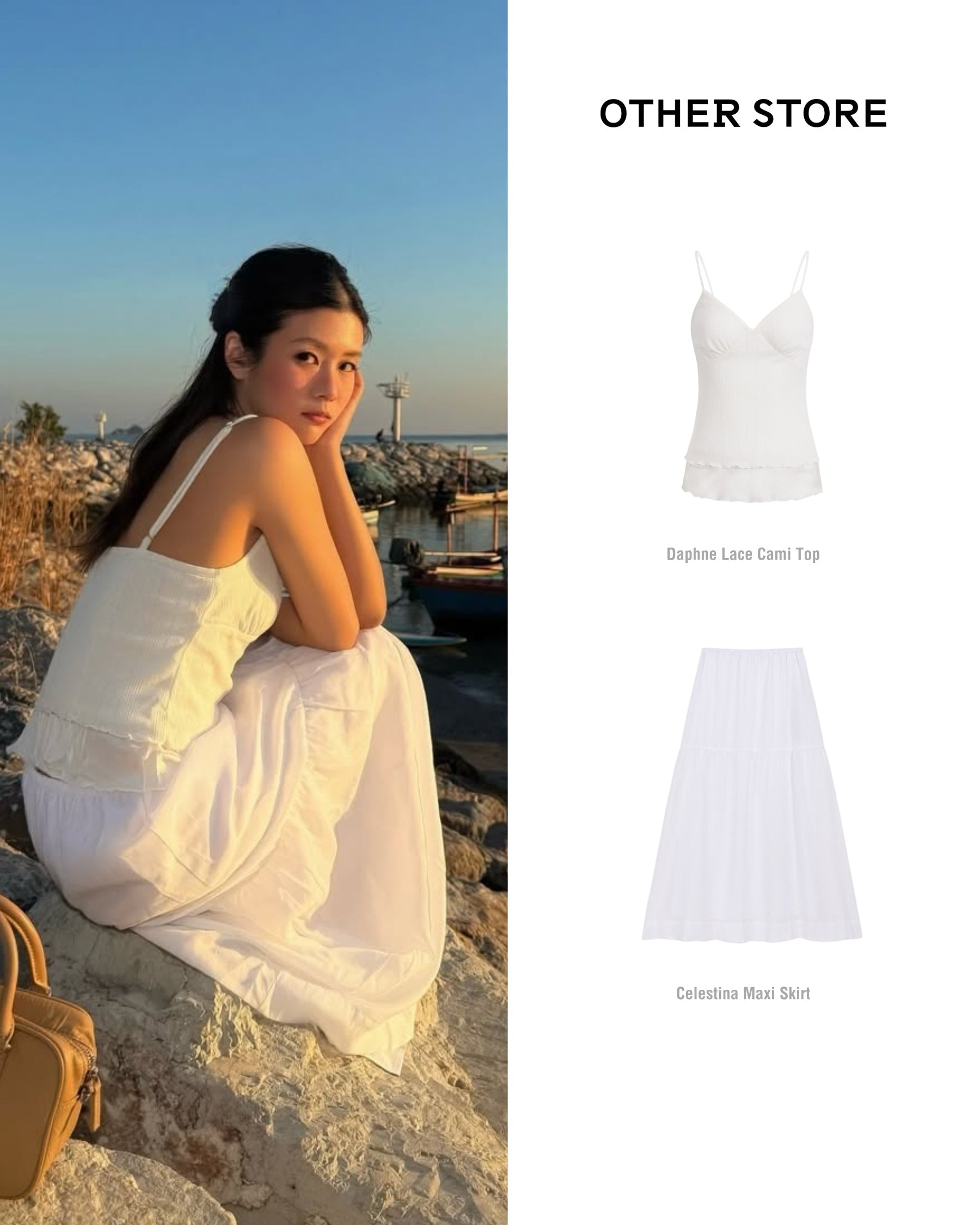 We Made This White Set Because Summer Outfits Shouldn't Be Complicated
