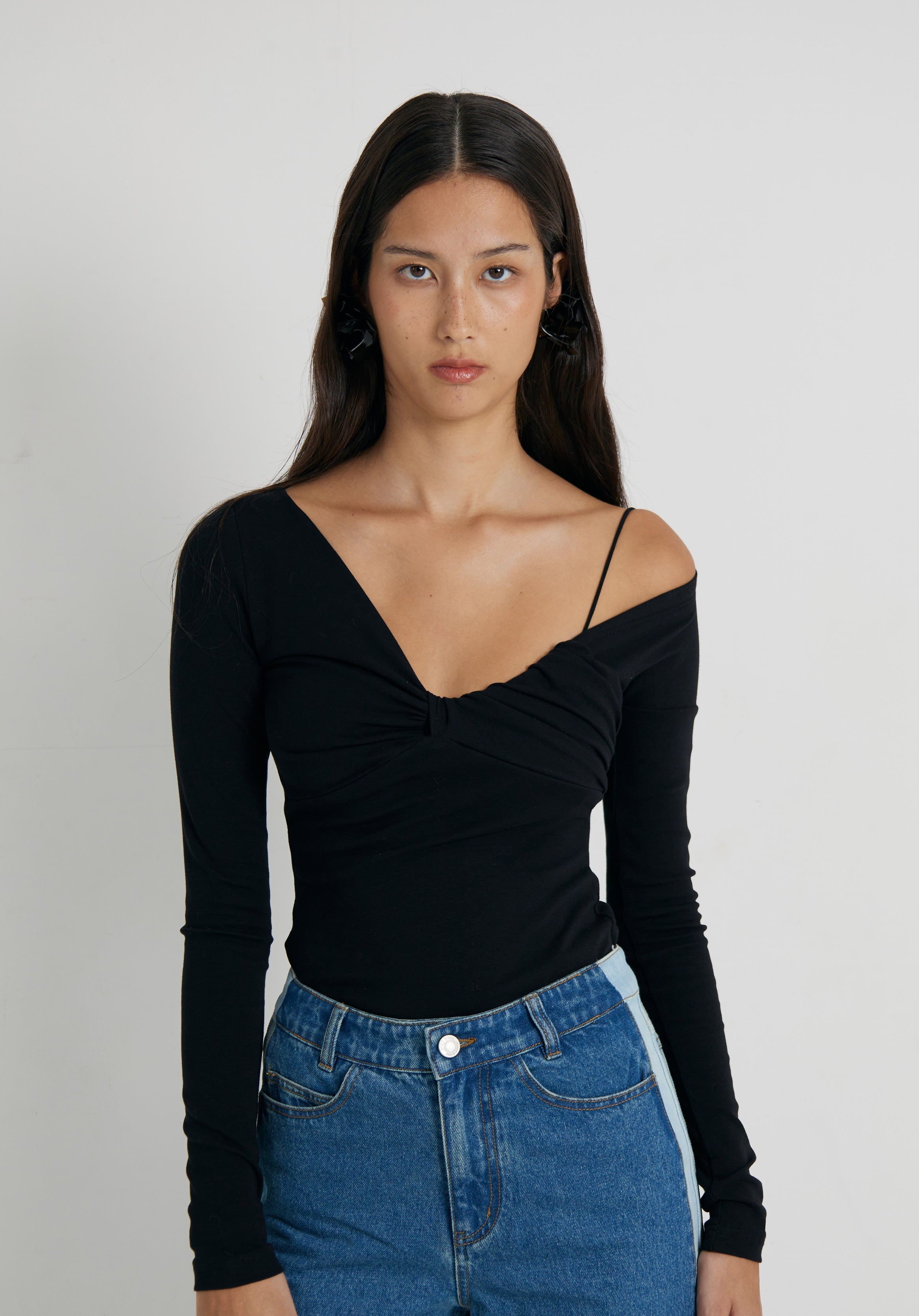 Lila Lyocell Top
