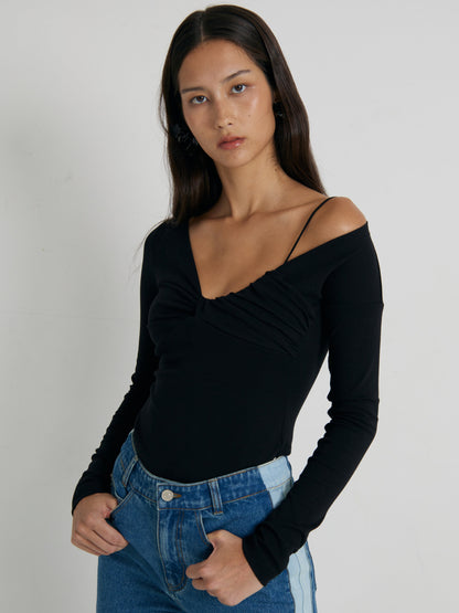 Lila Lyocell Top