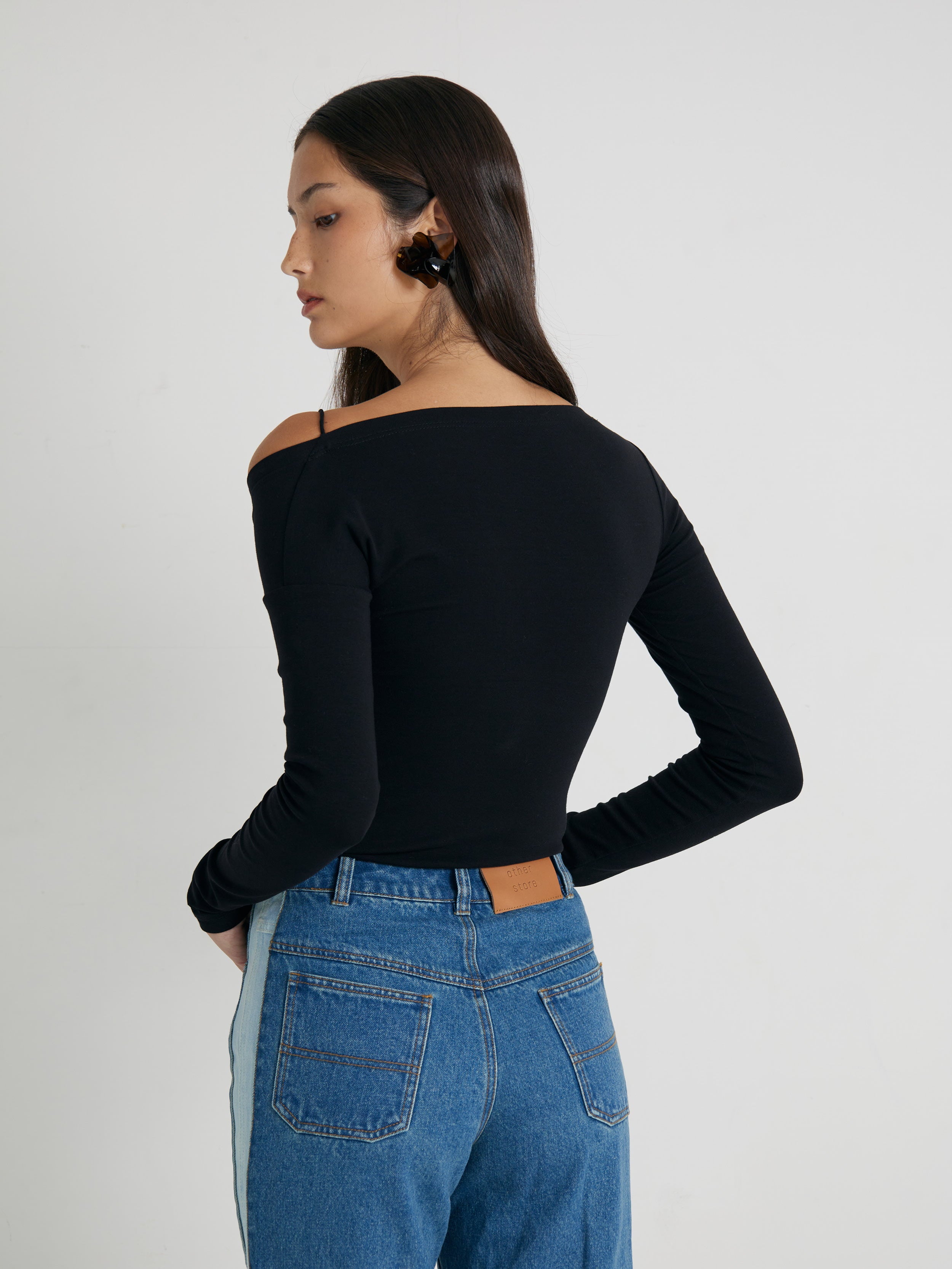Lila Lyocell Top