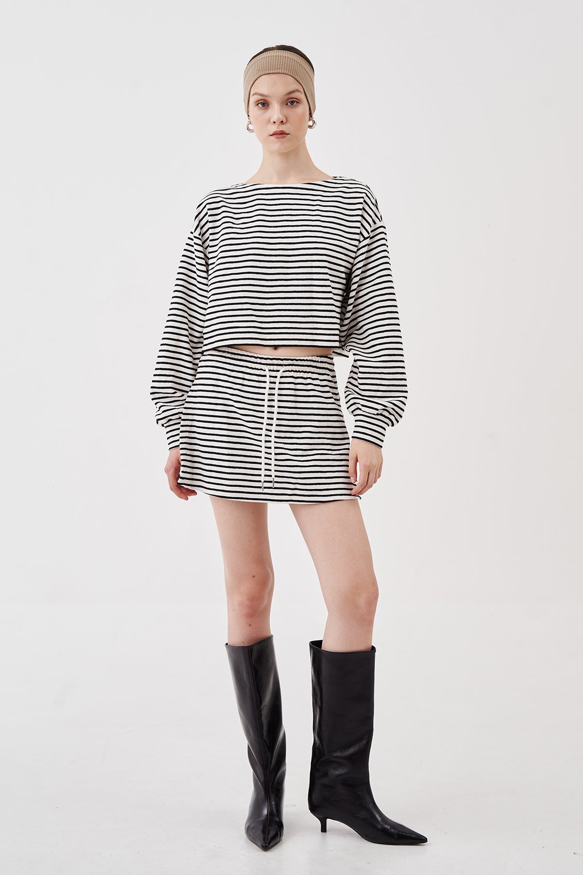 Romy Striped Skirt