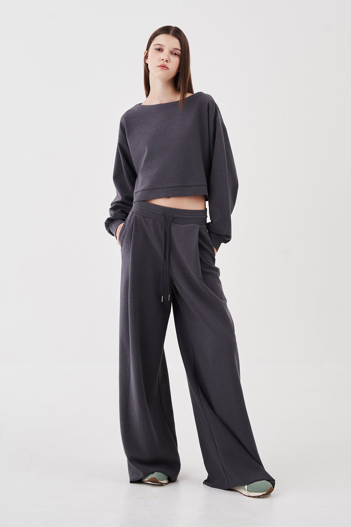 Romy Wide-Leg Sweatpants
