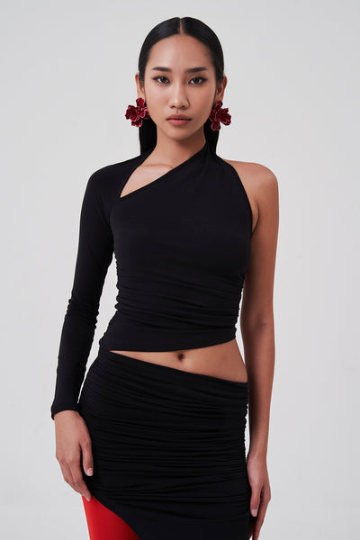 Elyse One-Sleeve Top