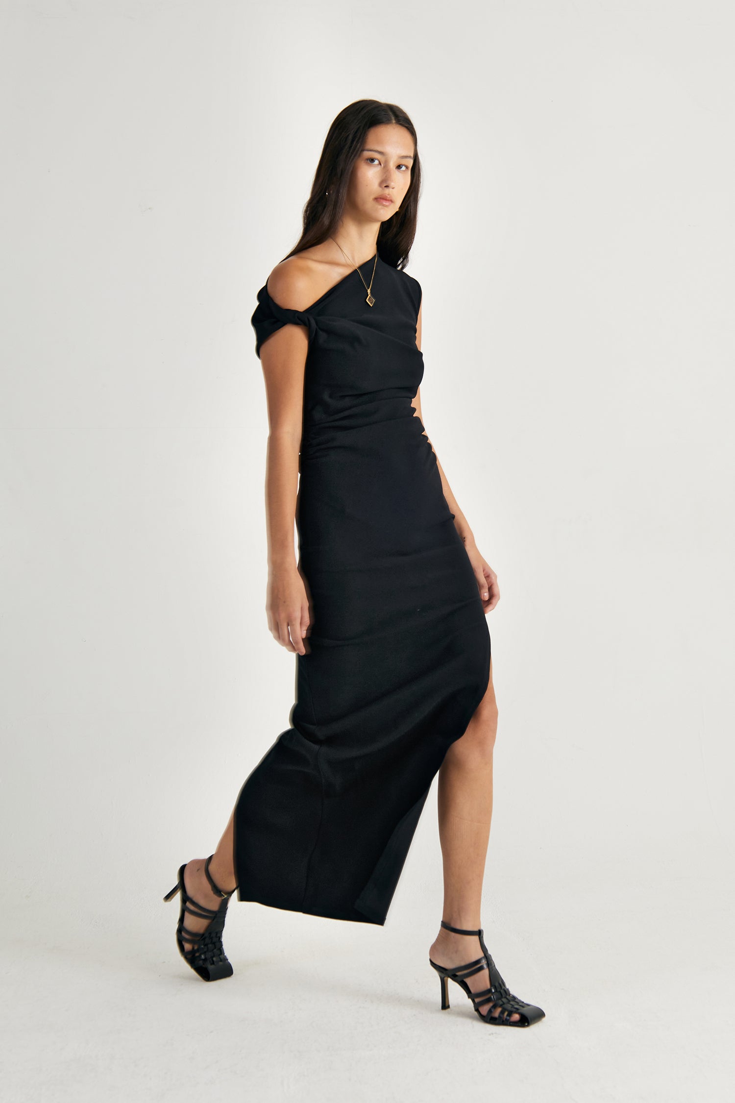 Elise Asymmetric Dress