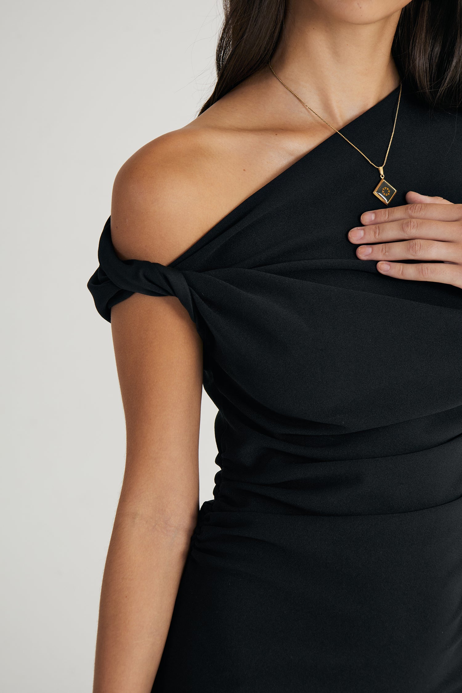 Elise Asymmetric Dress