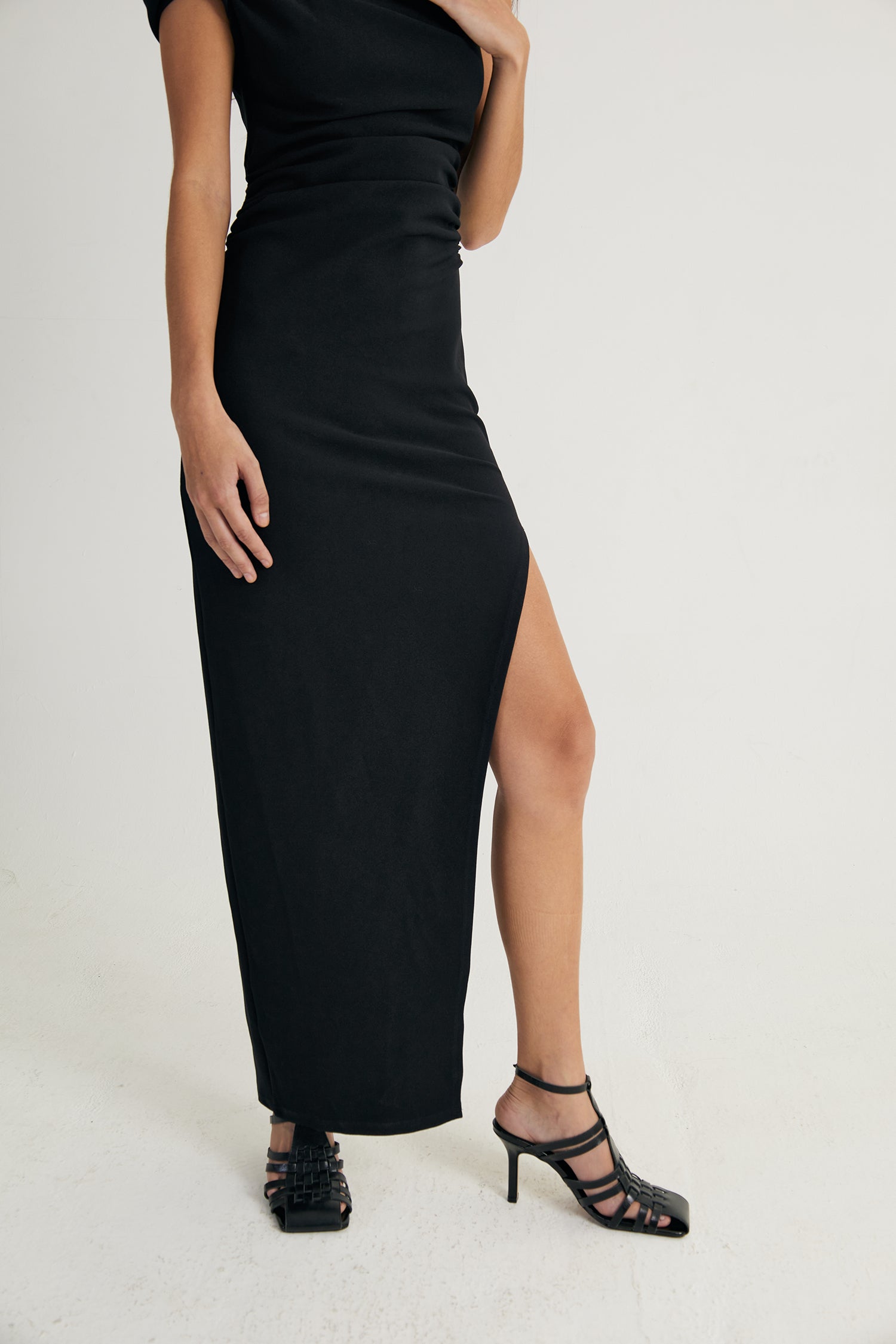 Elise Asymmetric Dress