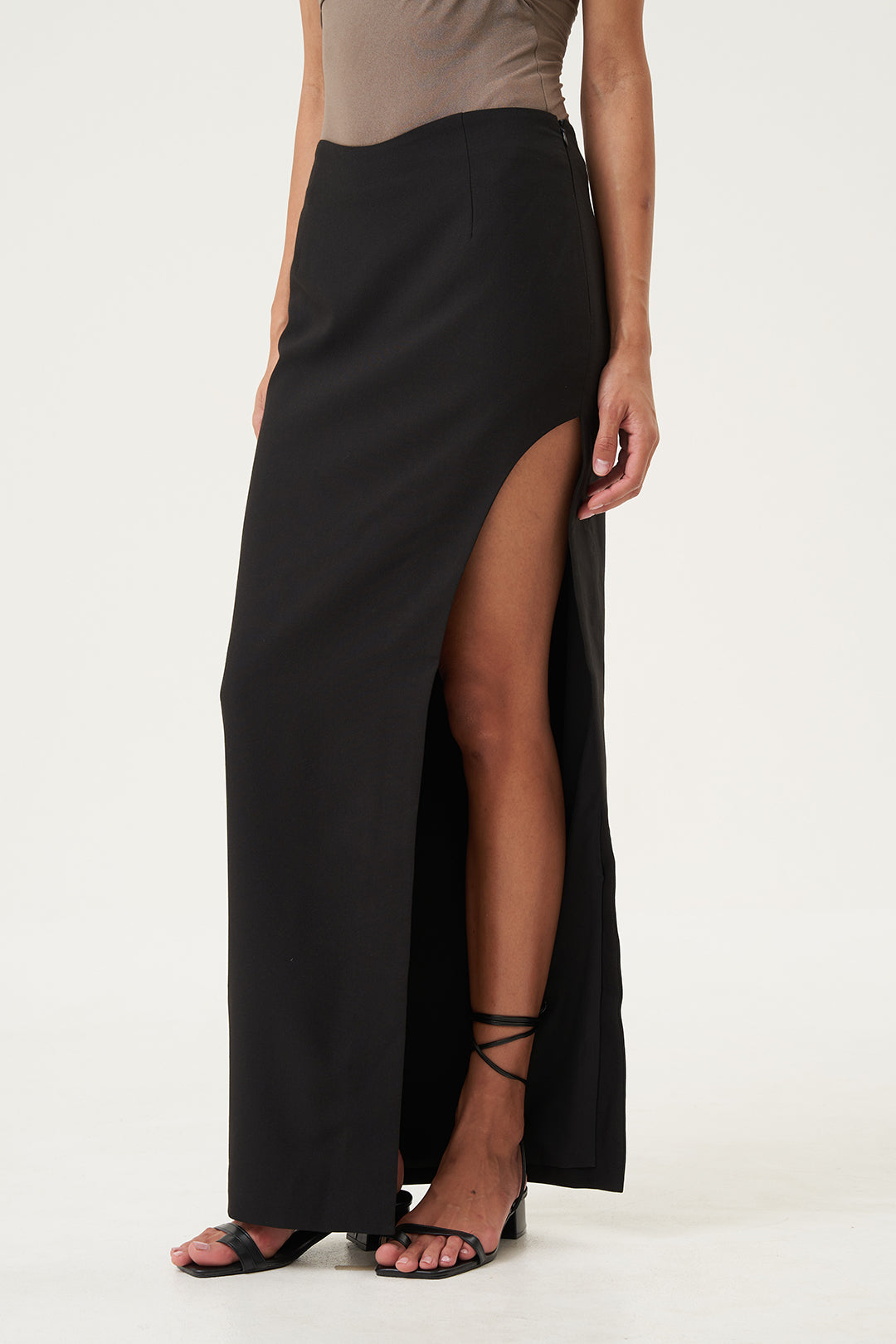 Kaia Cutaway Maxi Skirt