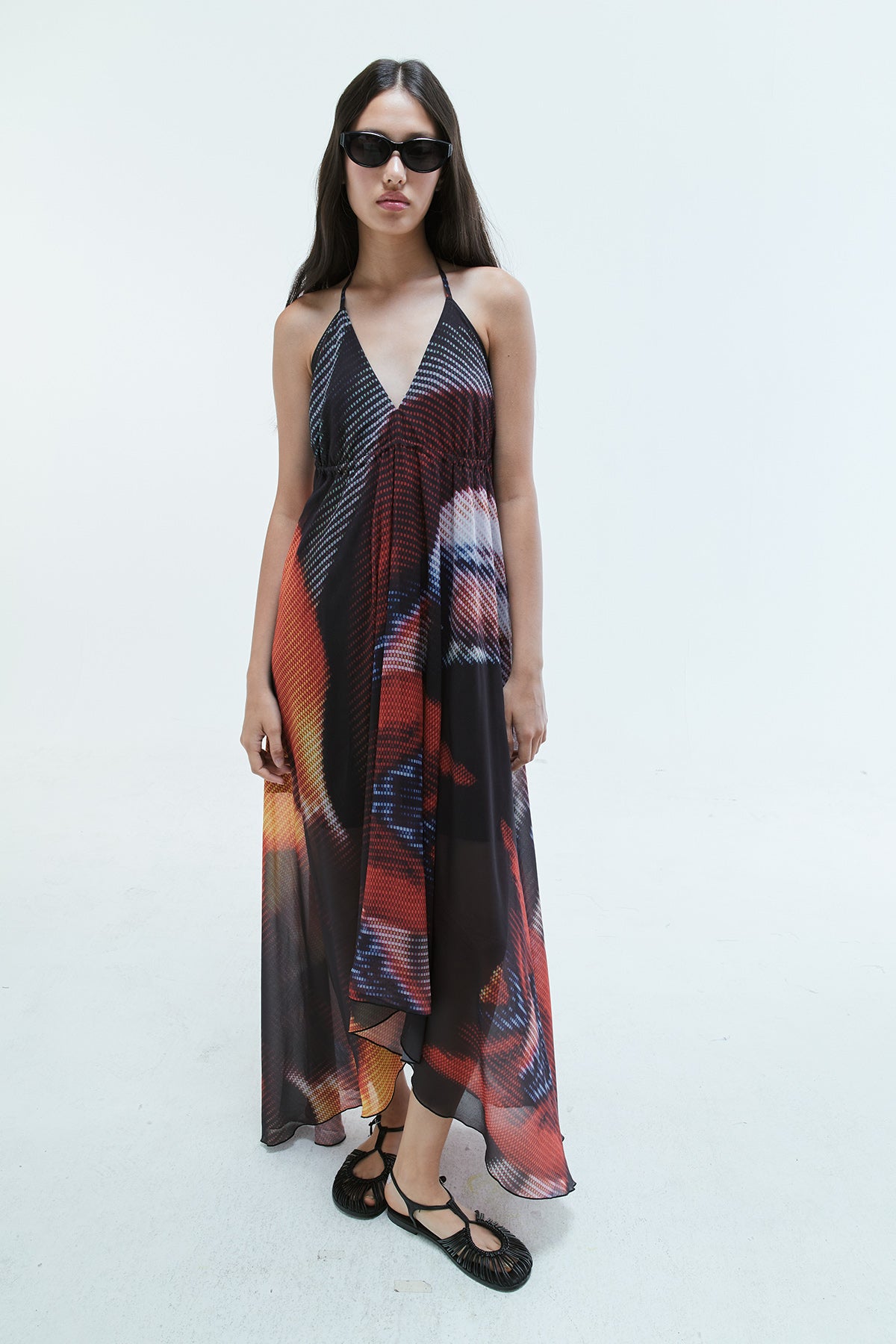 Soleil Printed Maxi Dress