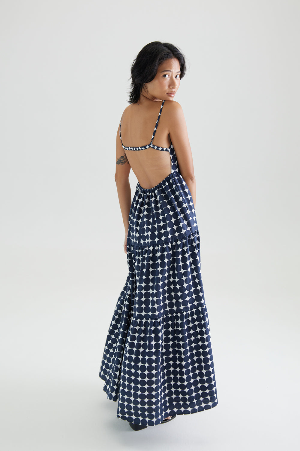 Carmen Polka Maxi Dress