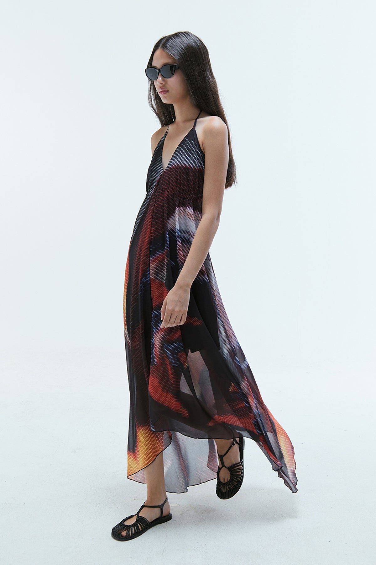 Soleil Printed Maxi Dress