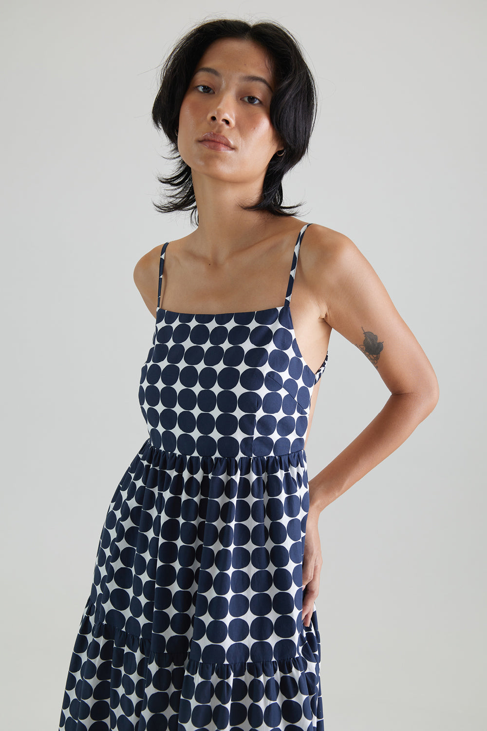 Carmen Polka Maxi Dress