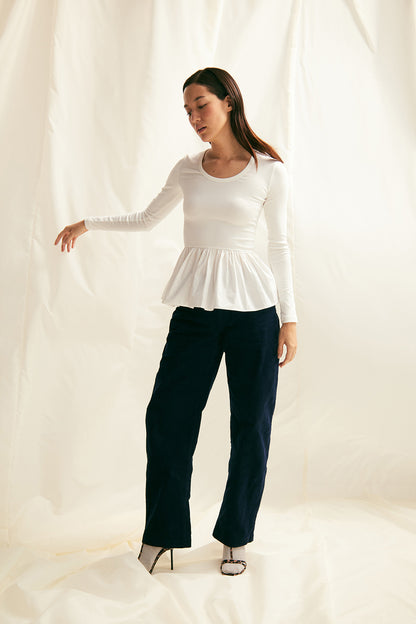 Marielle Peplum Top