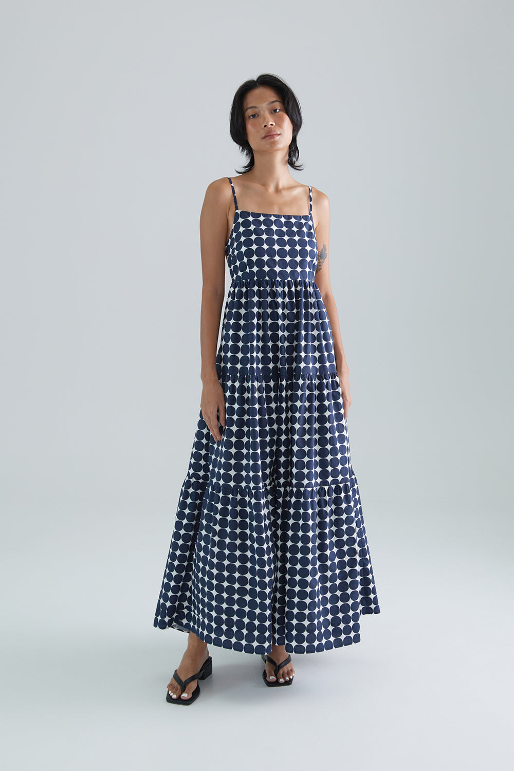 Carmen Polka Maxi Dress